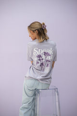 T-Shirt (Normal) mit "Speak now" Motiv