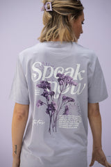 T-Shirt (Normal) mit "Speak now" Motiv