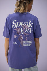 T-Shirt (Normal) mit "Speak now" Motiv