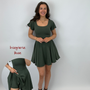 Short Skort Kleid Ivy - Olive
