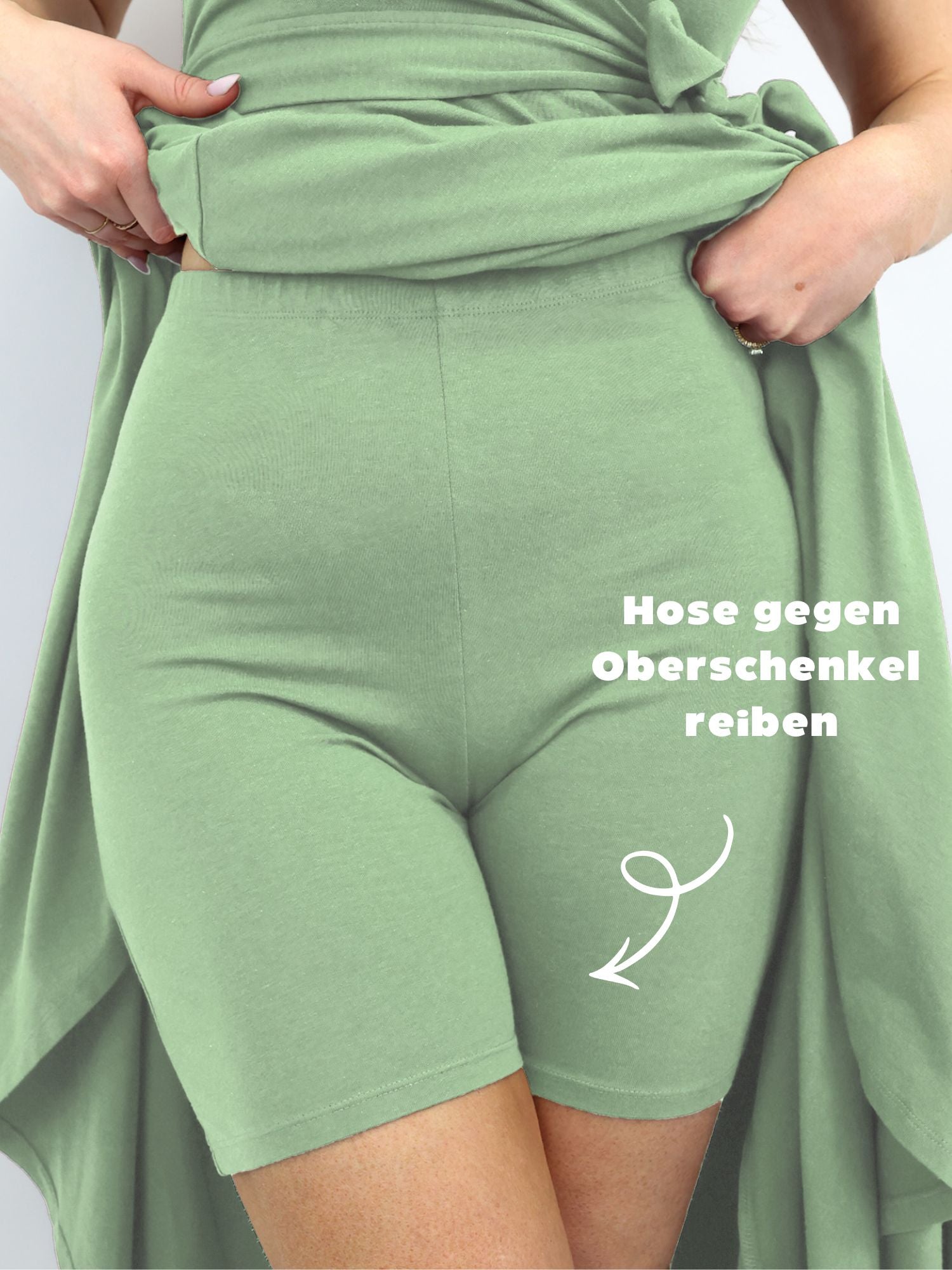 Midi Wickelkleid Carina - Aloe