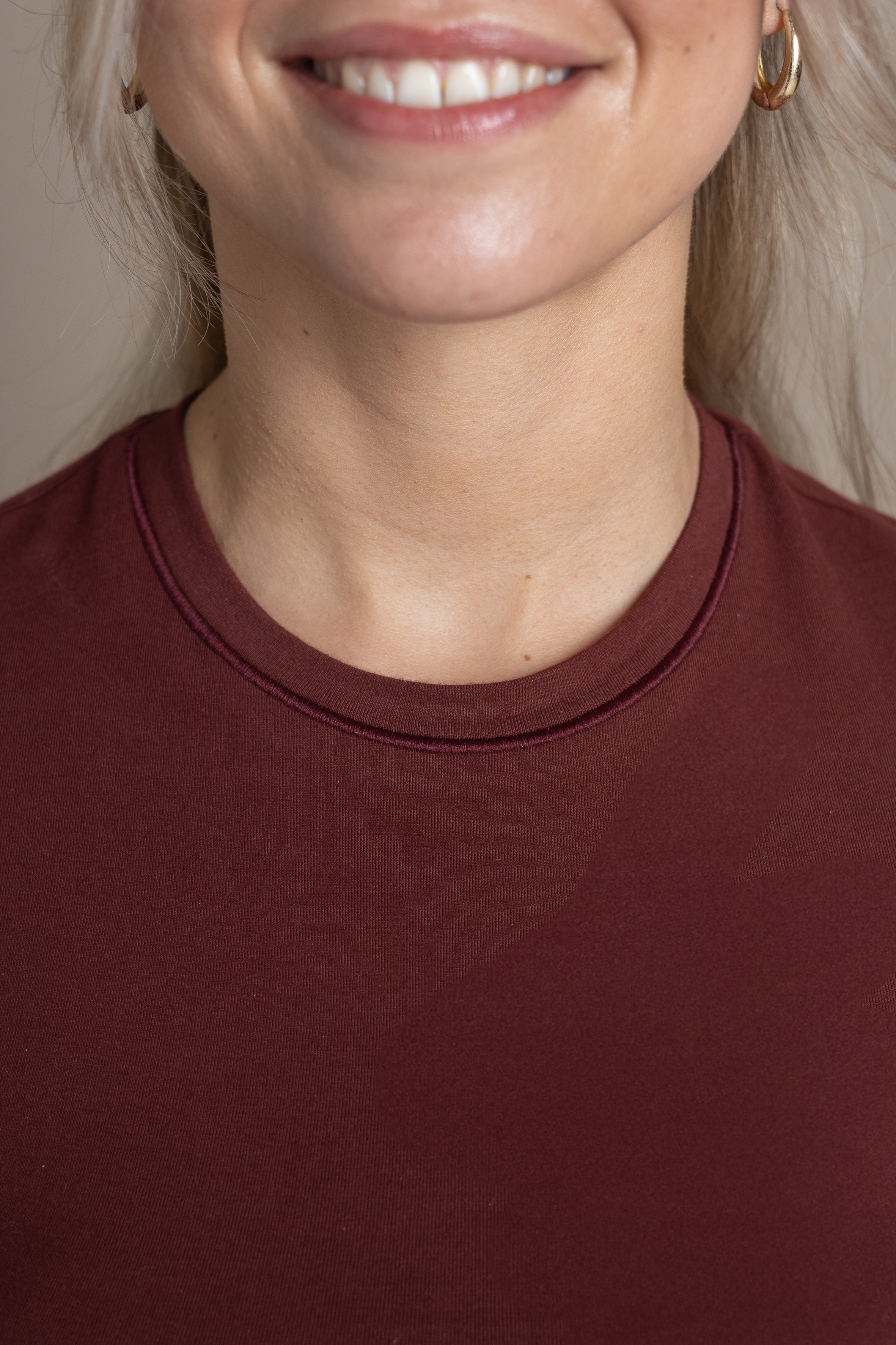 Slim Longsleeve – Bordeaux