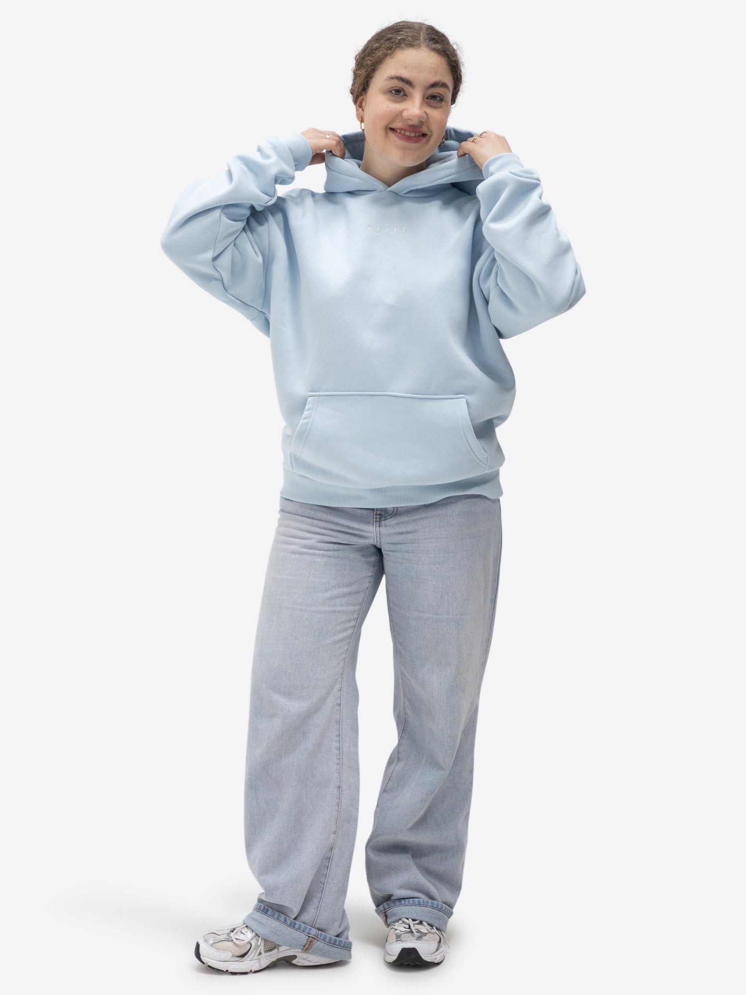 TATES Club Hoodie – Hellblau