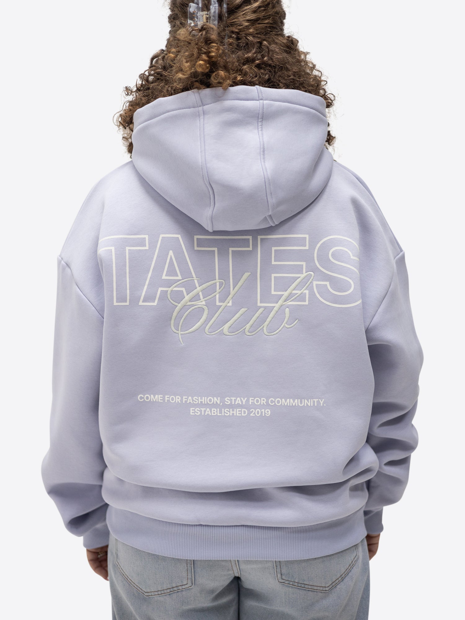 TATES Club Hoodie – Flieder