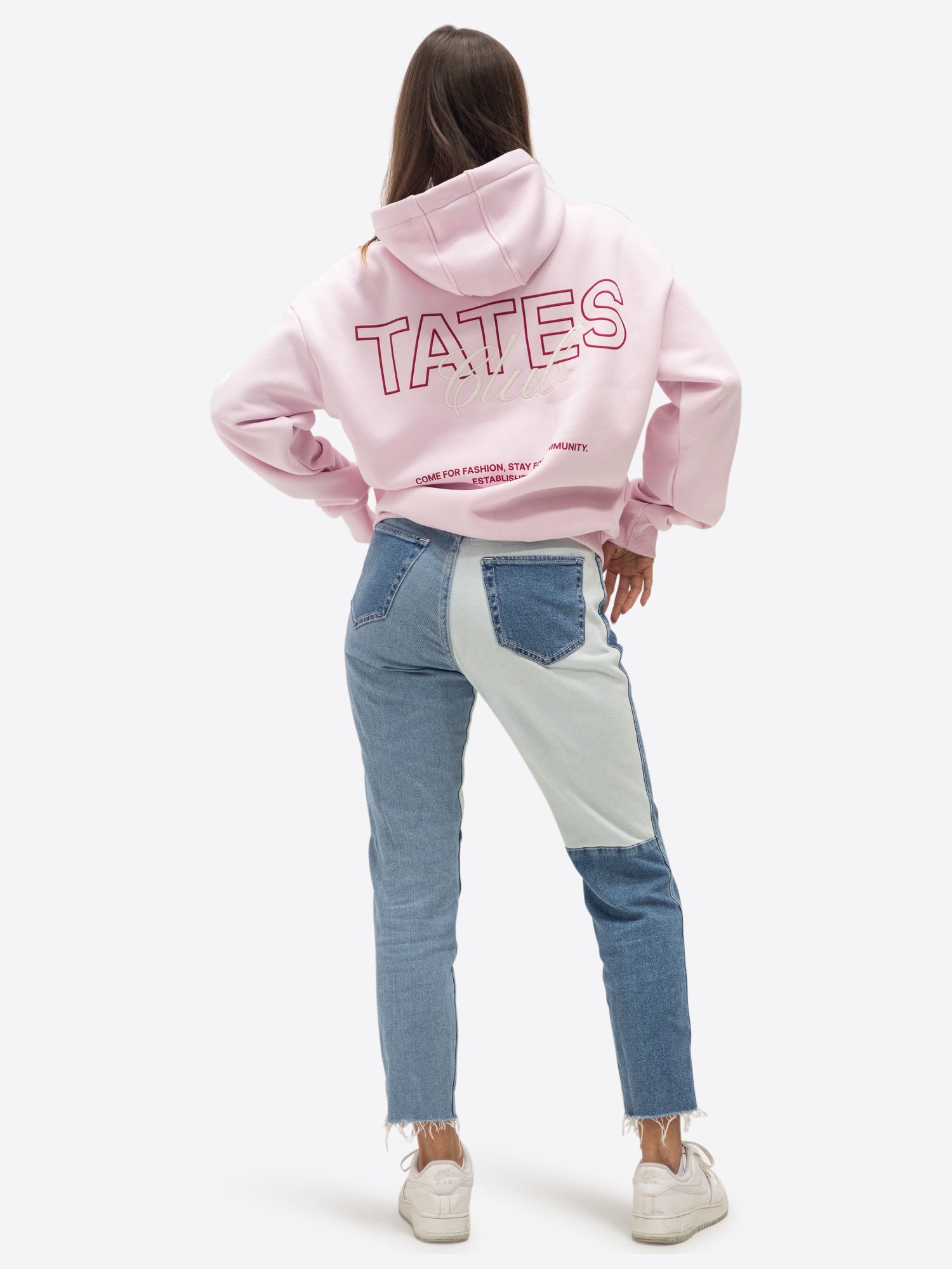 TATES Club Hoodie – Rosa