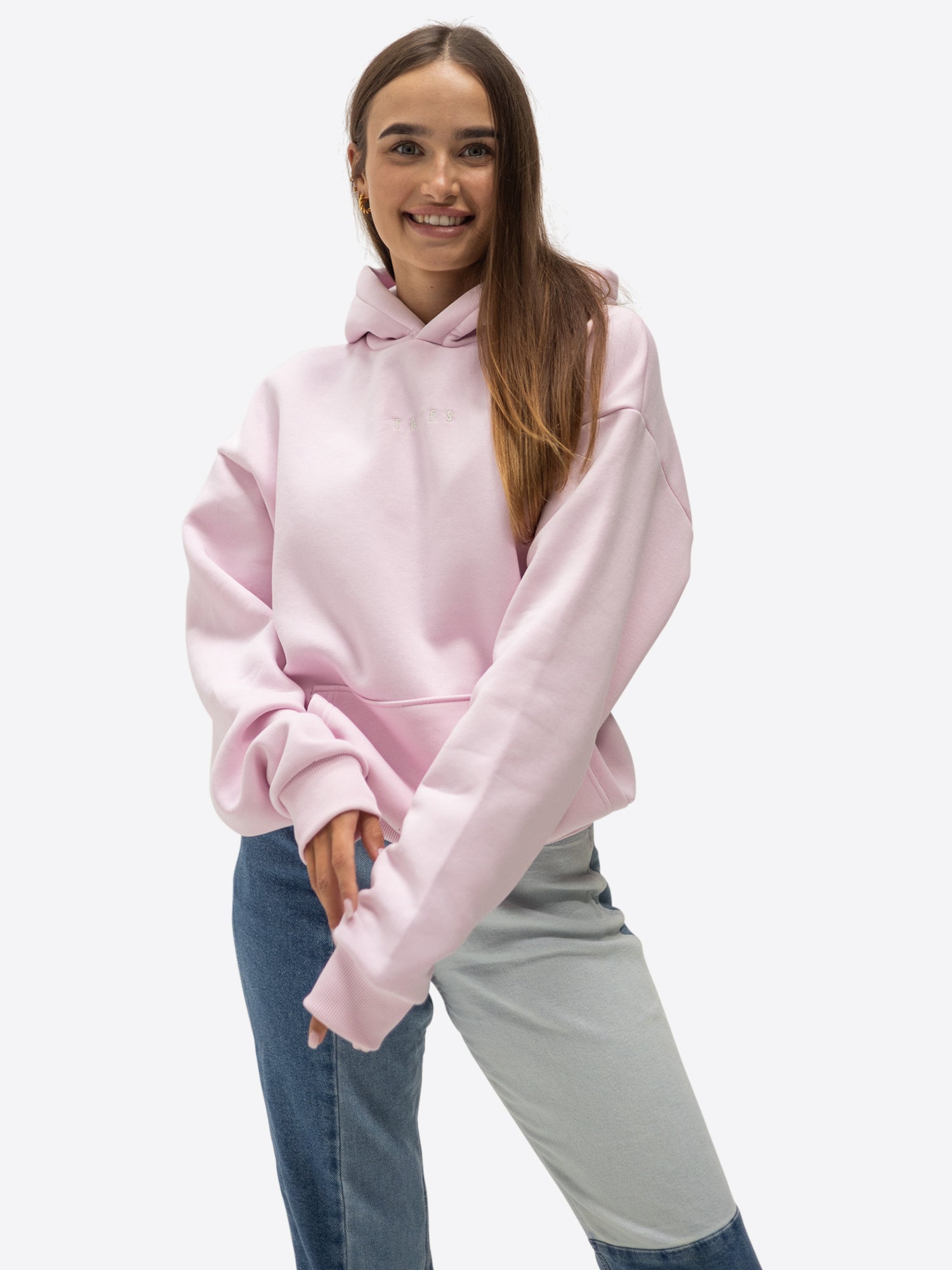 TATES Club Hoodie – Rosa