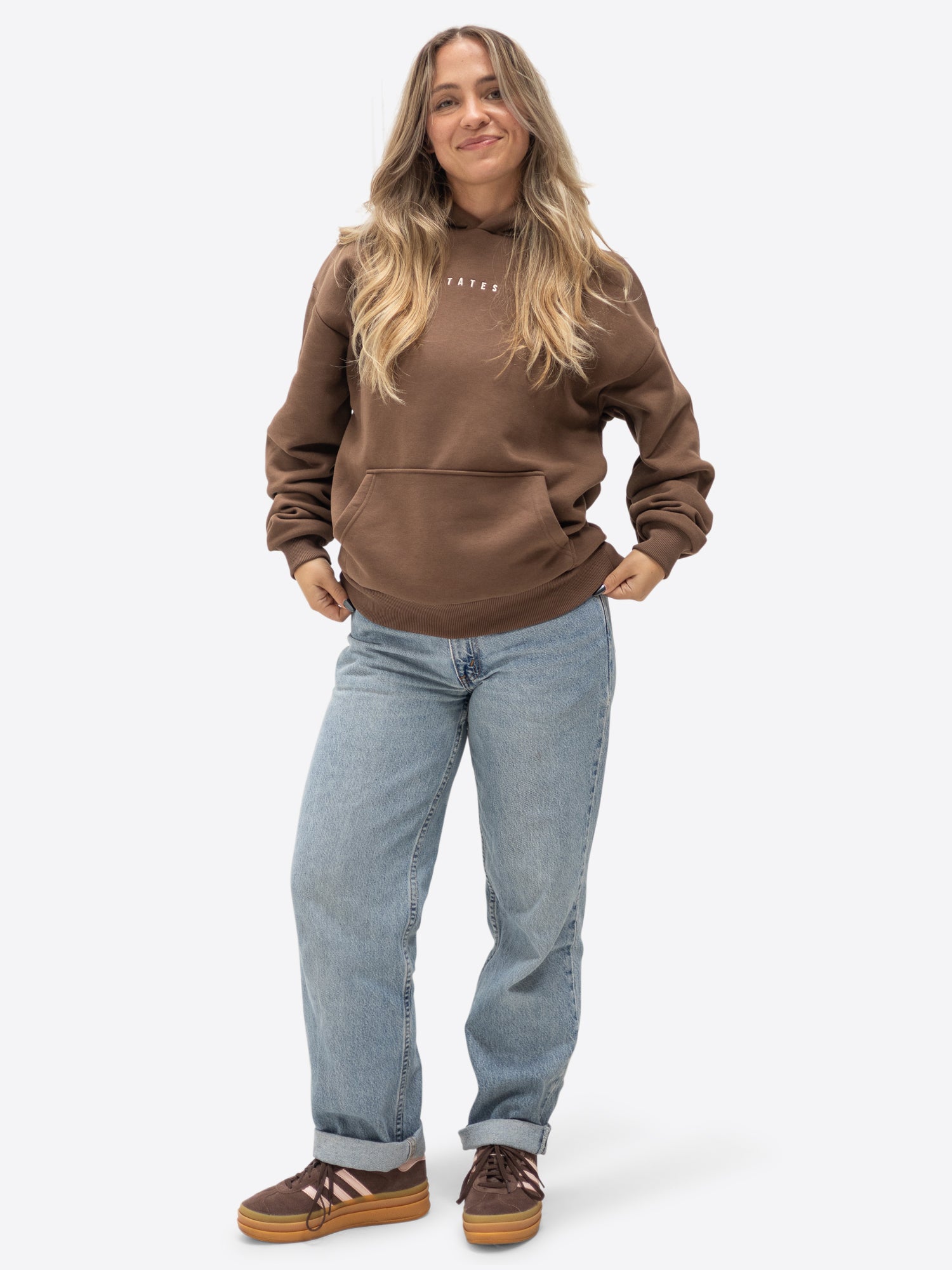 TATES Club Hoodie – Chocolate