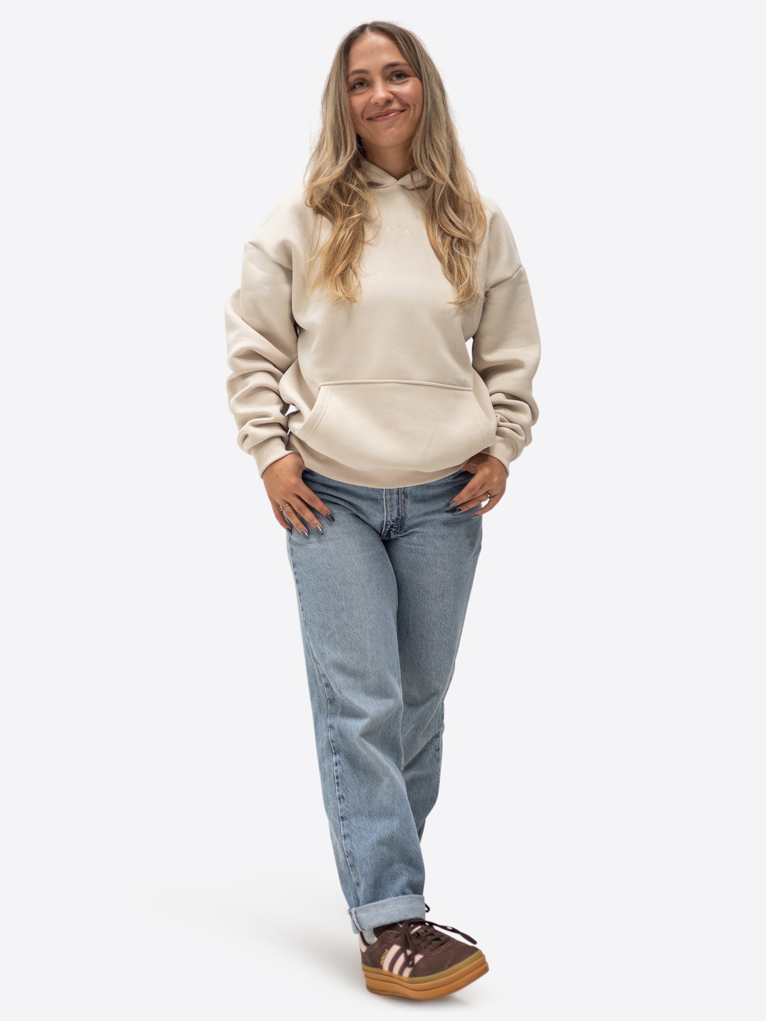 TATES Club Hoodie – Beige