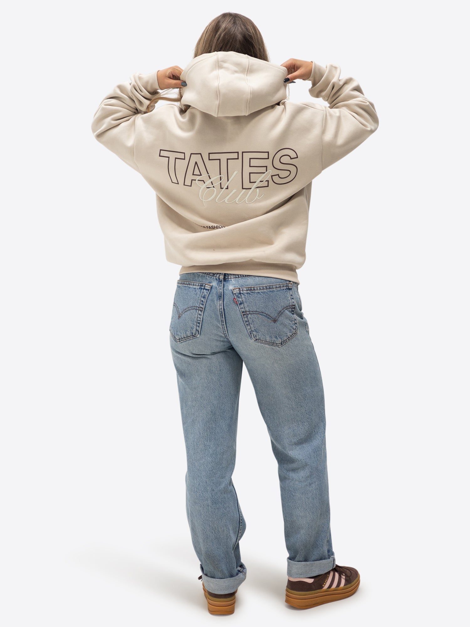 TATES Club Hoodie – Beige