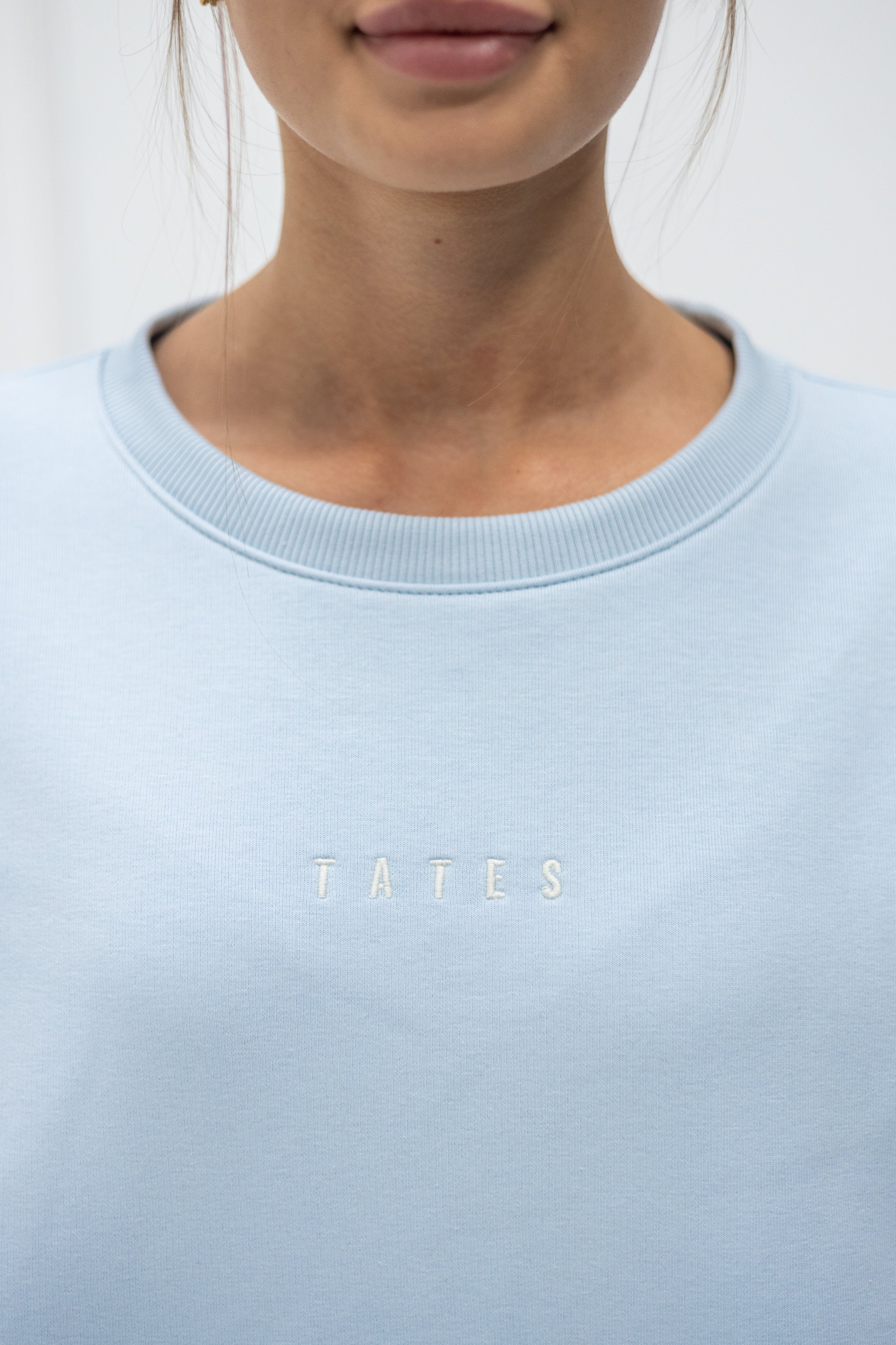 Original Wide Waistband Sweater – Hellblau