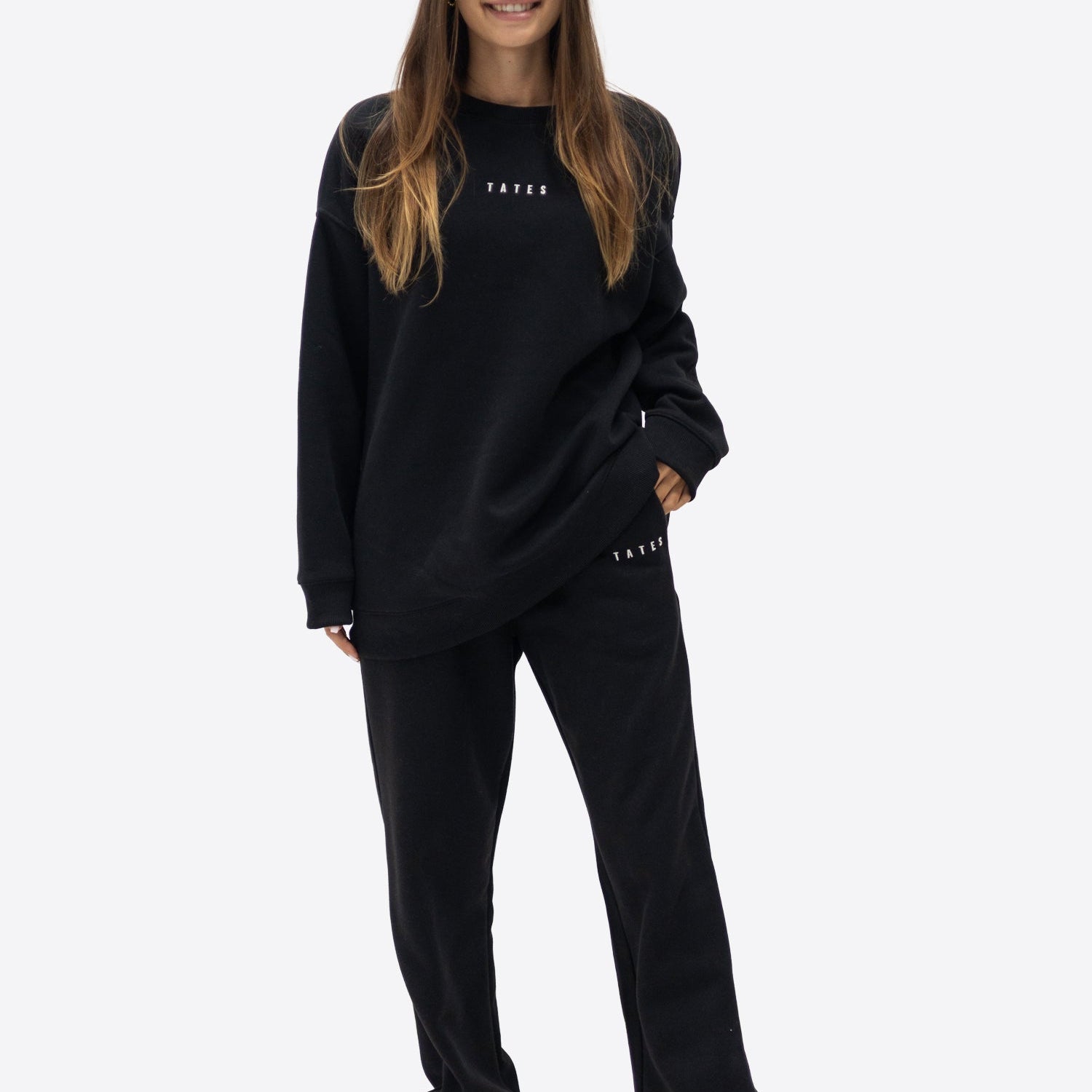 Original Wide Waistband Sweater – Schwarz