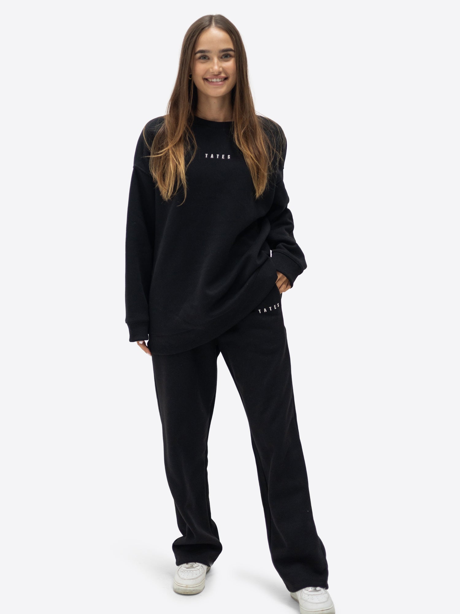 Original Wide Waistband Sweater – Schwarz