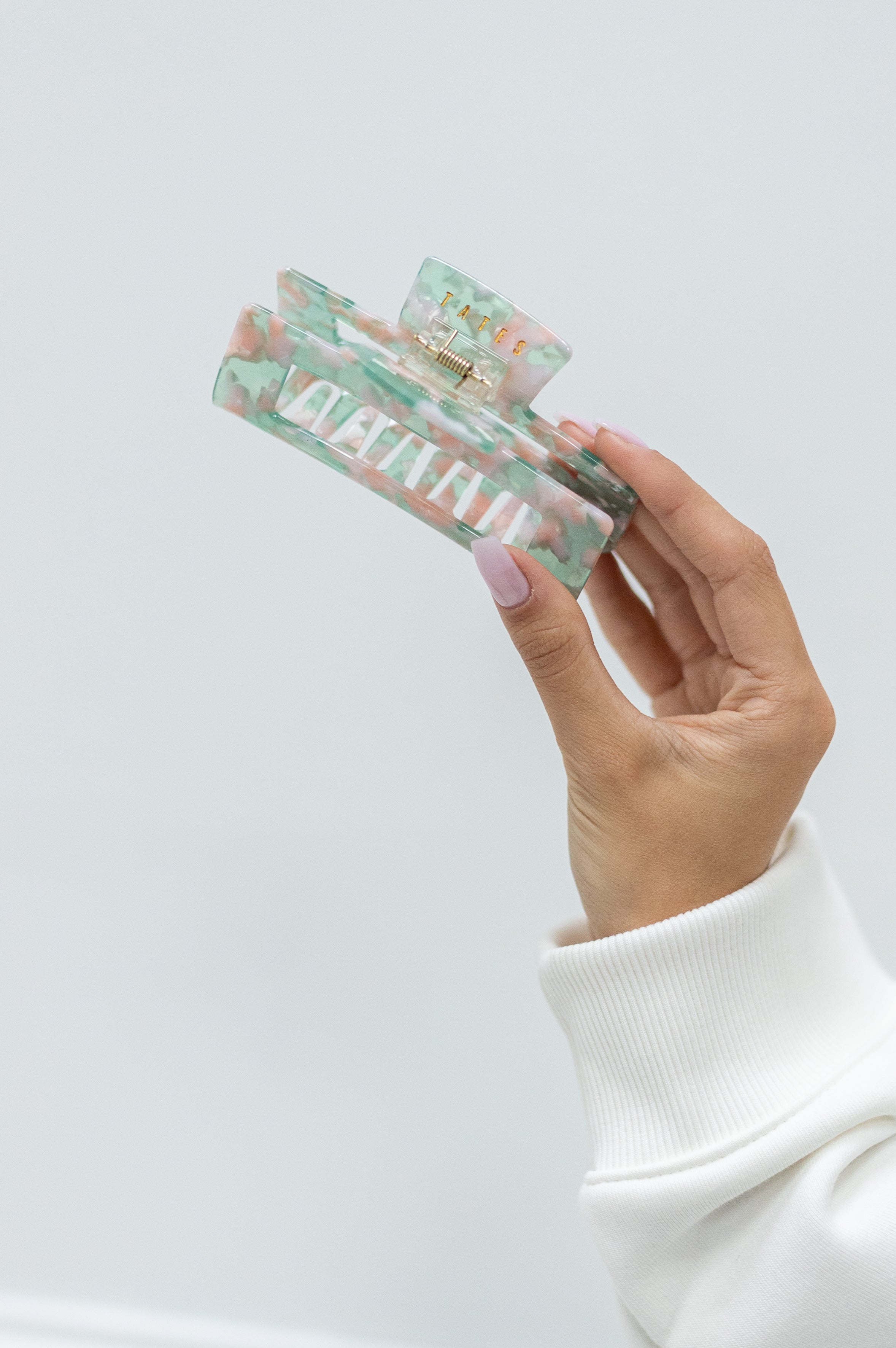 Strawberry matcha Haarklammer midi