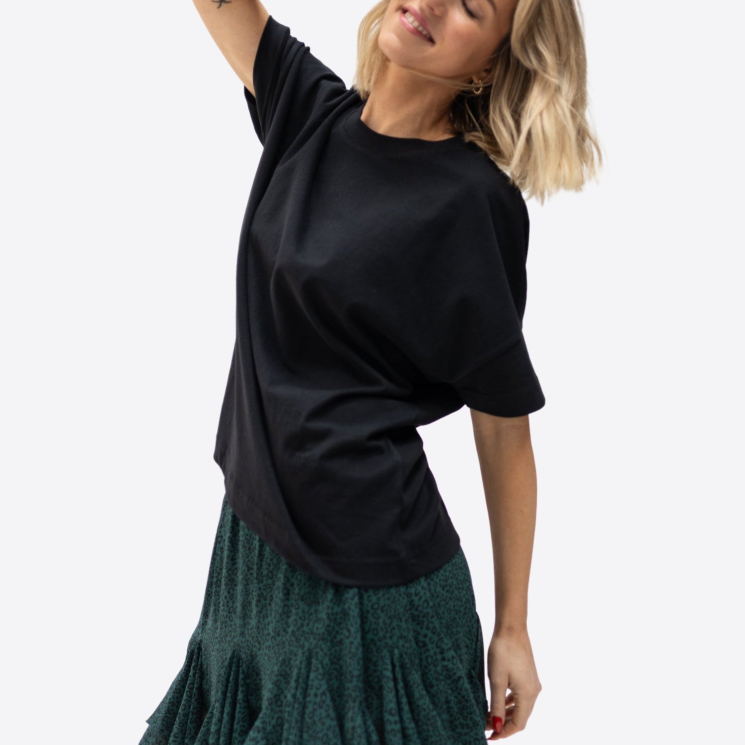 Soft Touch T-Shirt 1.0 – Schwarz