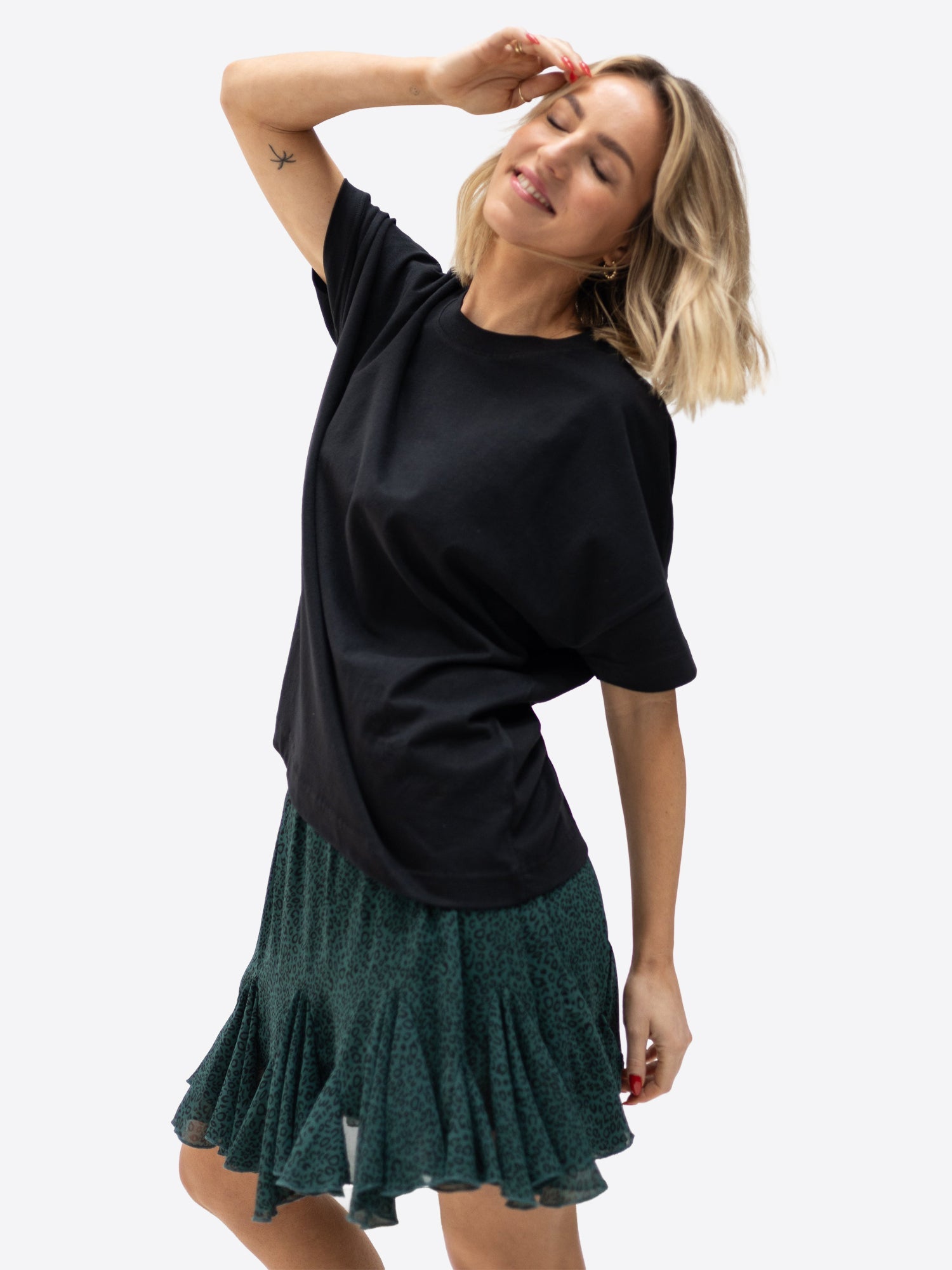 Soft Touch T-Shirt 1.0 – Schwarz