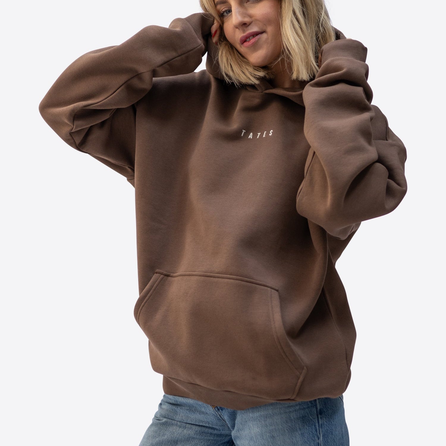 Regular Waistband Hoodie – Chocolate