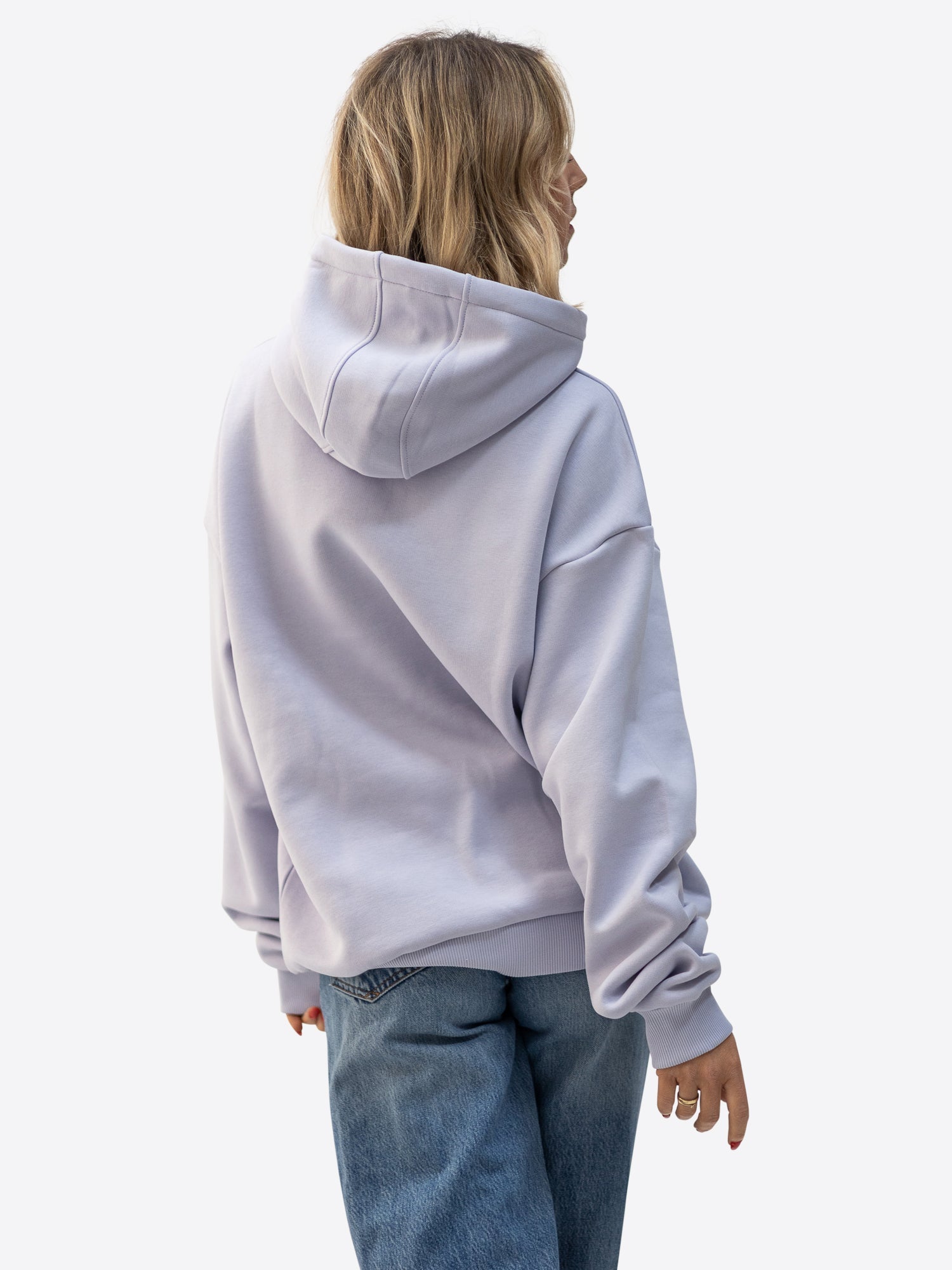 Regular Waistband Hoodie – Flieder