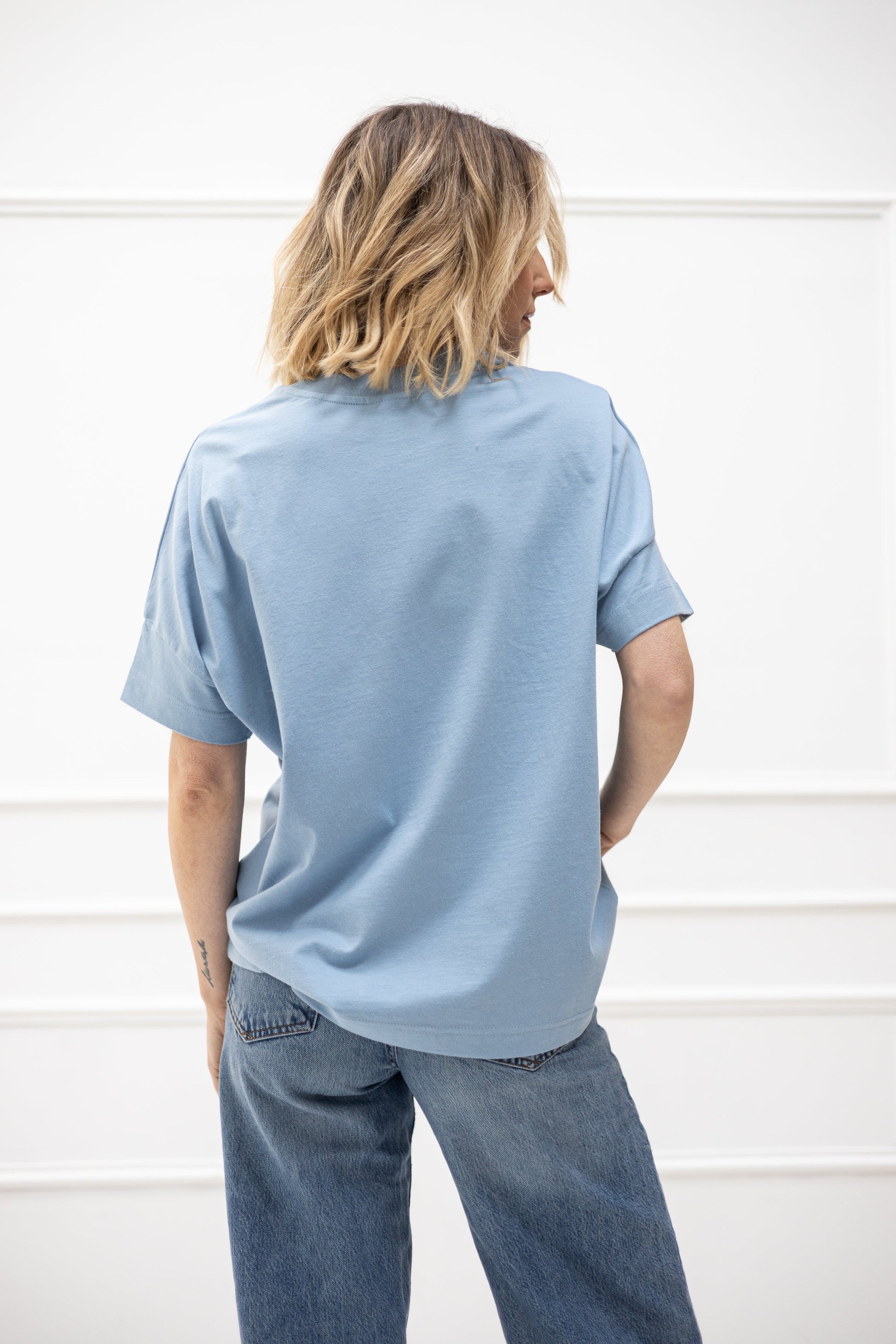 Soft Touch T-Shirt 1.0 – Dusty Blue