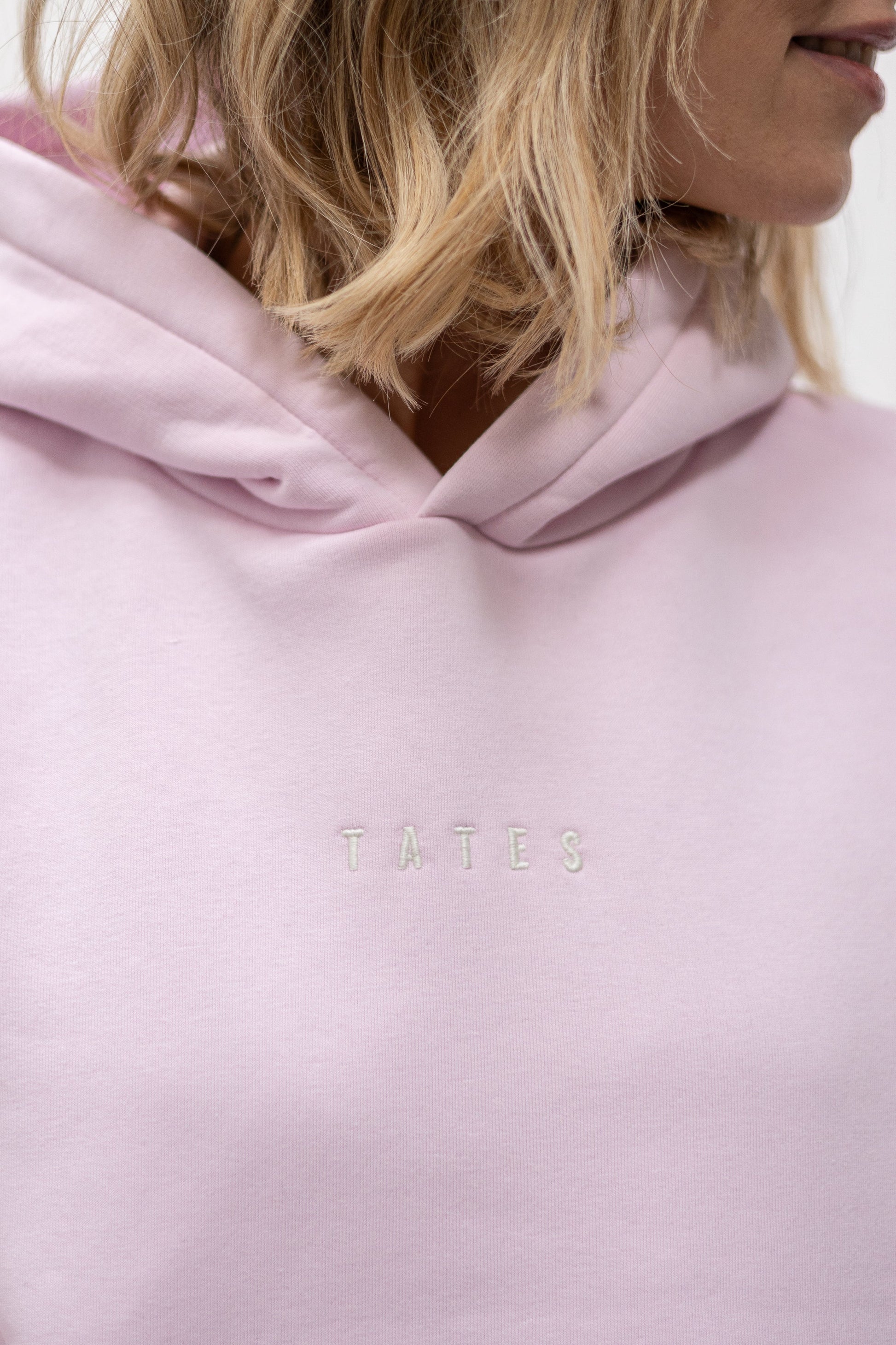 Original Regular Waistband Hoodie "I allow myself" – Rosa