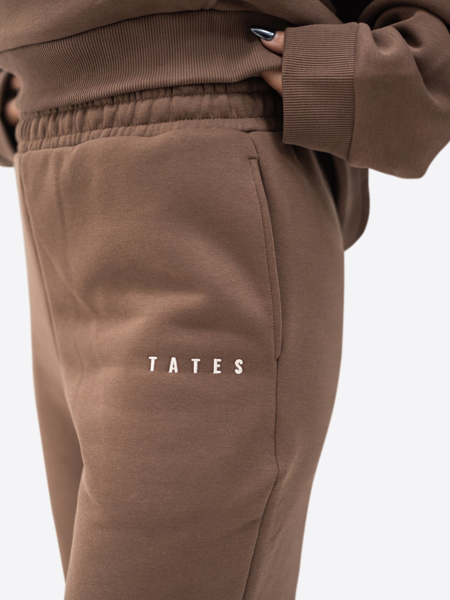 Jogginghose wide leg – Chocolate