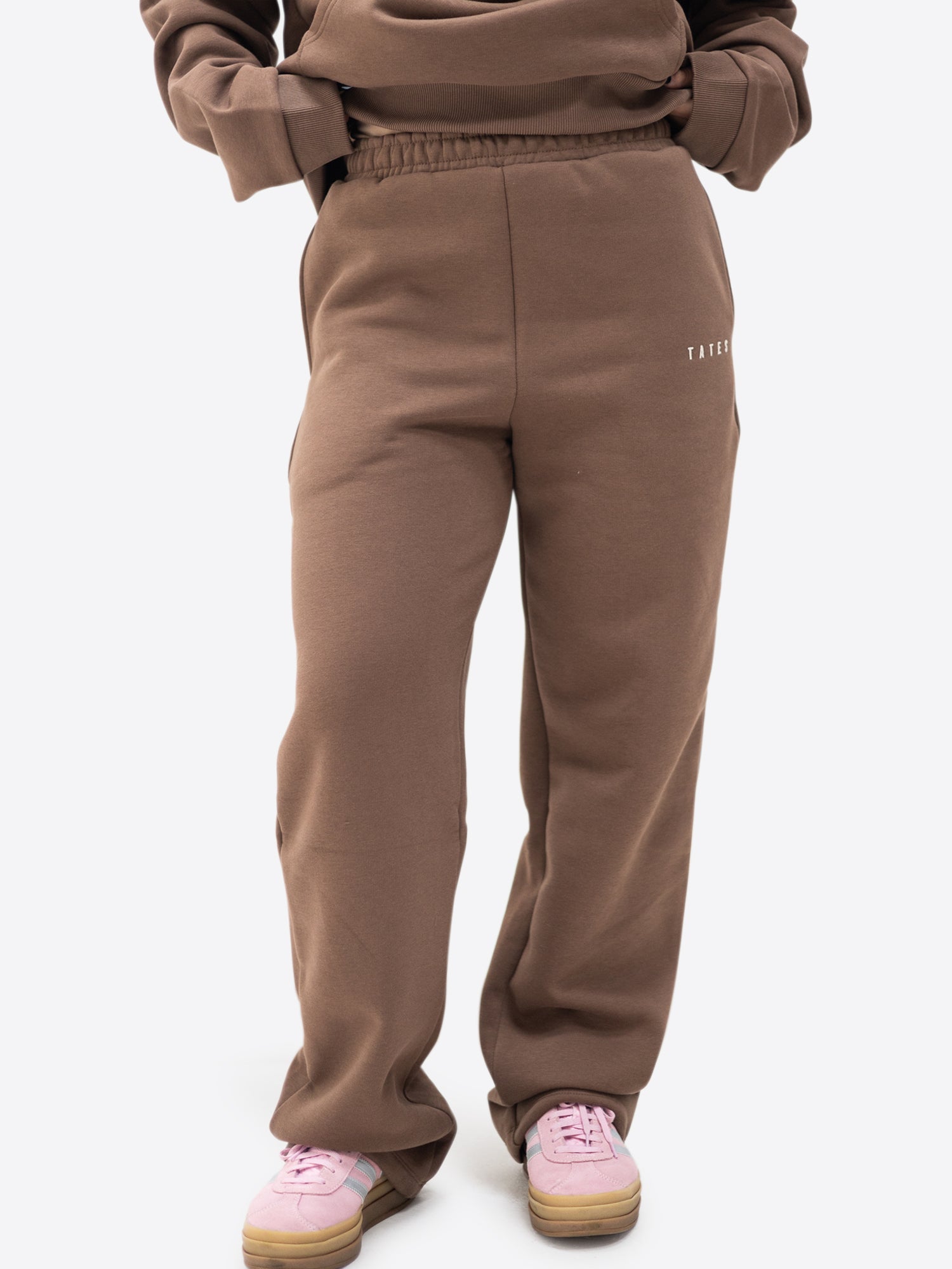 Jogginghose wide leg – Chocolate