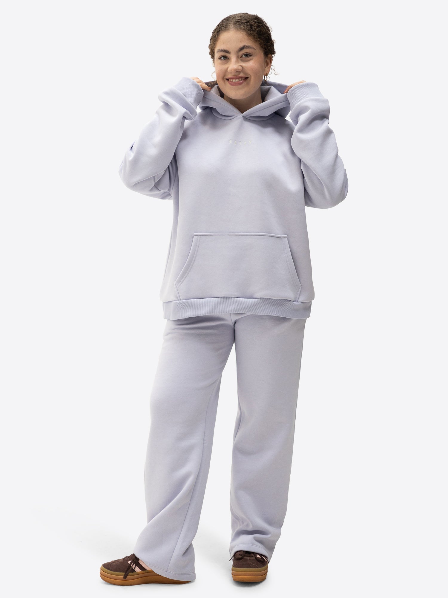 Original Wide Waistband Hoodie – Flieder