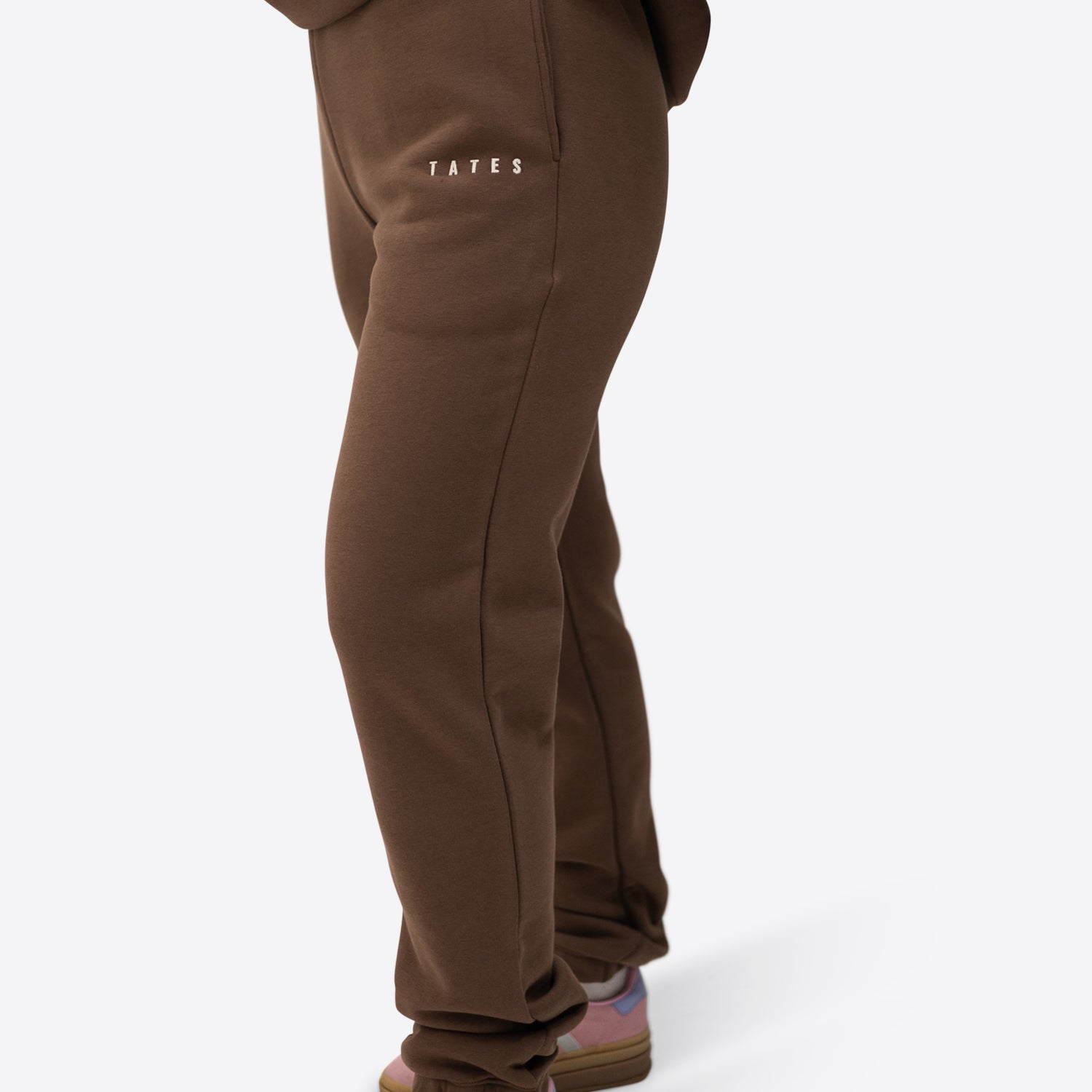 Jogginghose tight leg – Chocolate