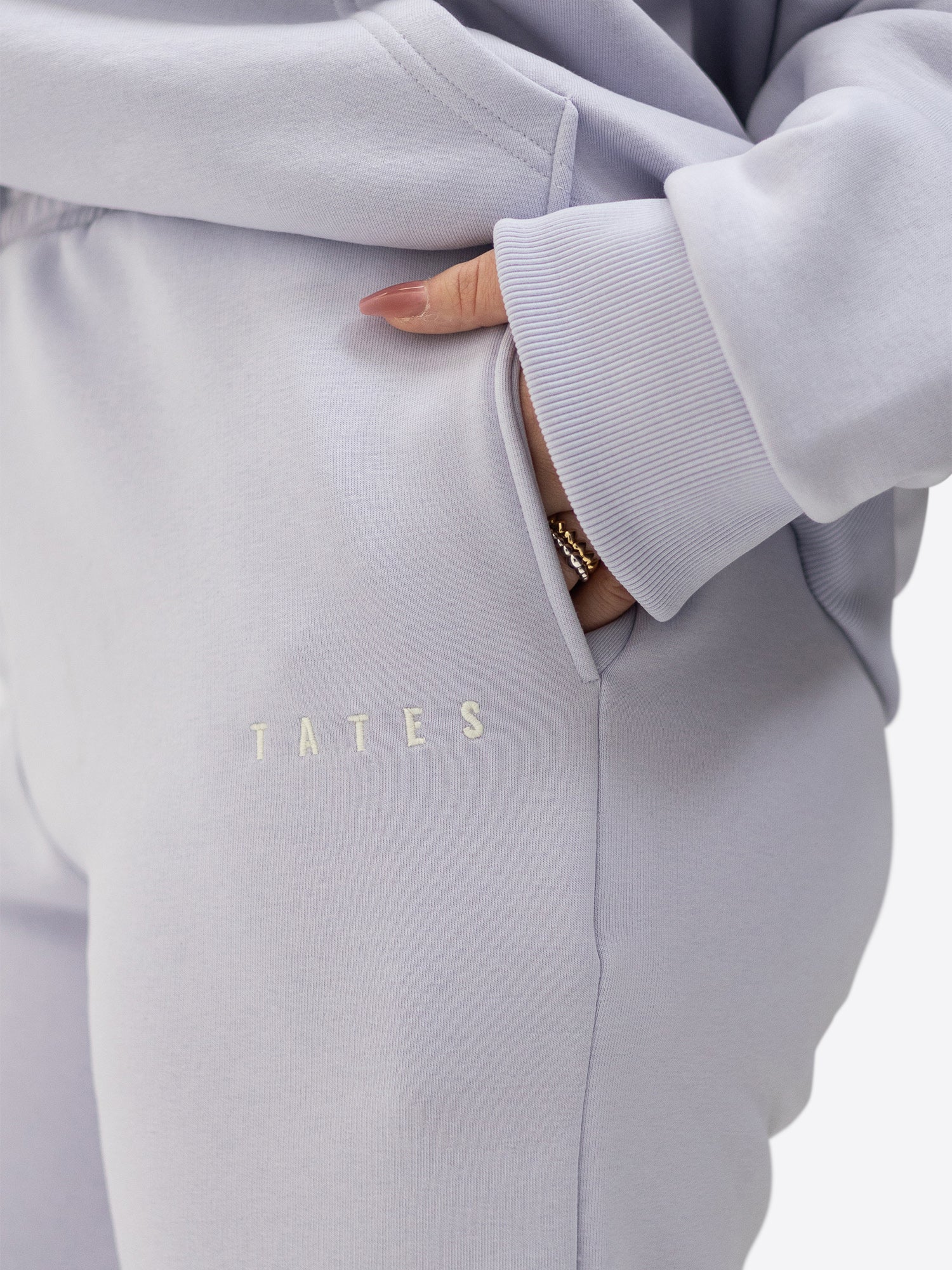 Jogginghose tight leg – Flieder