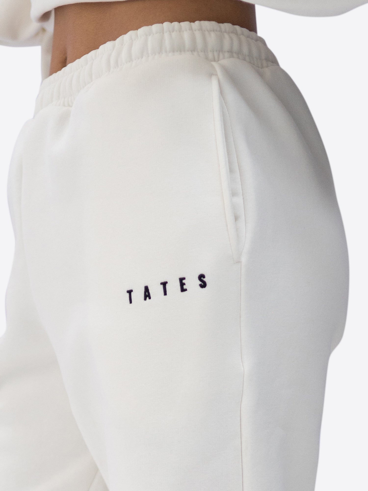 Jogginghose wide leg – Off white