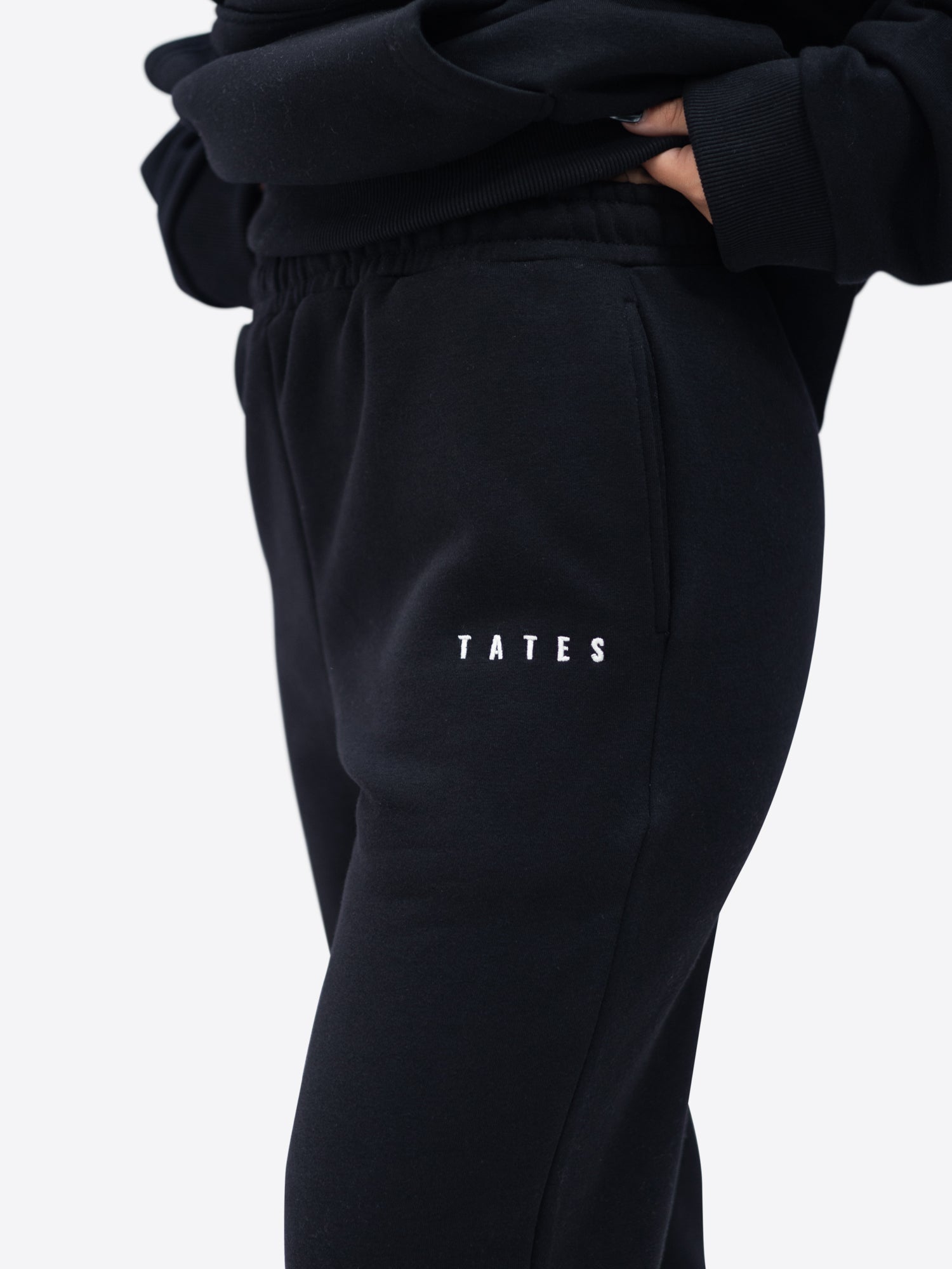 Jogginghose tight leg – Schwarz