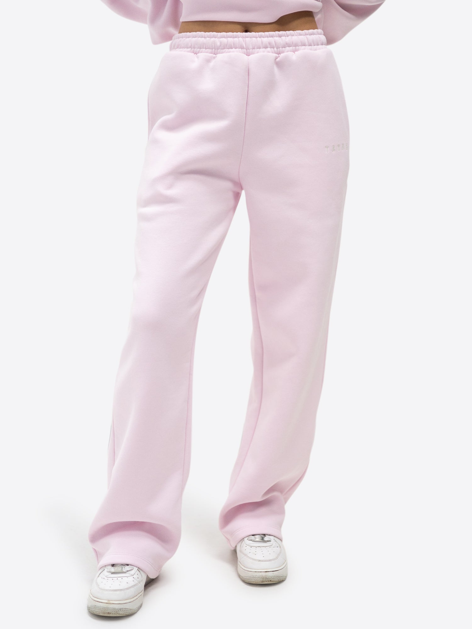 Jogginghose wide leg – Rosa