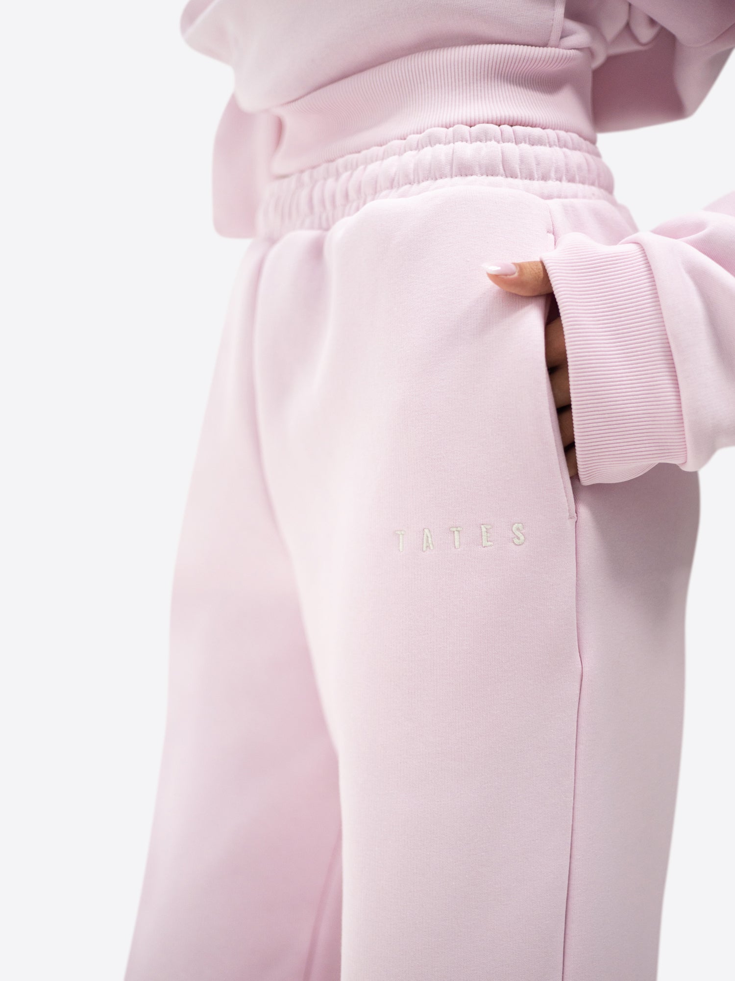 Jogginghose wide leg – Rosa