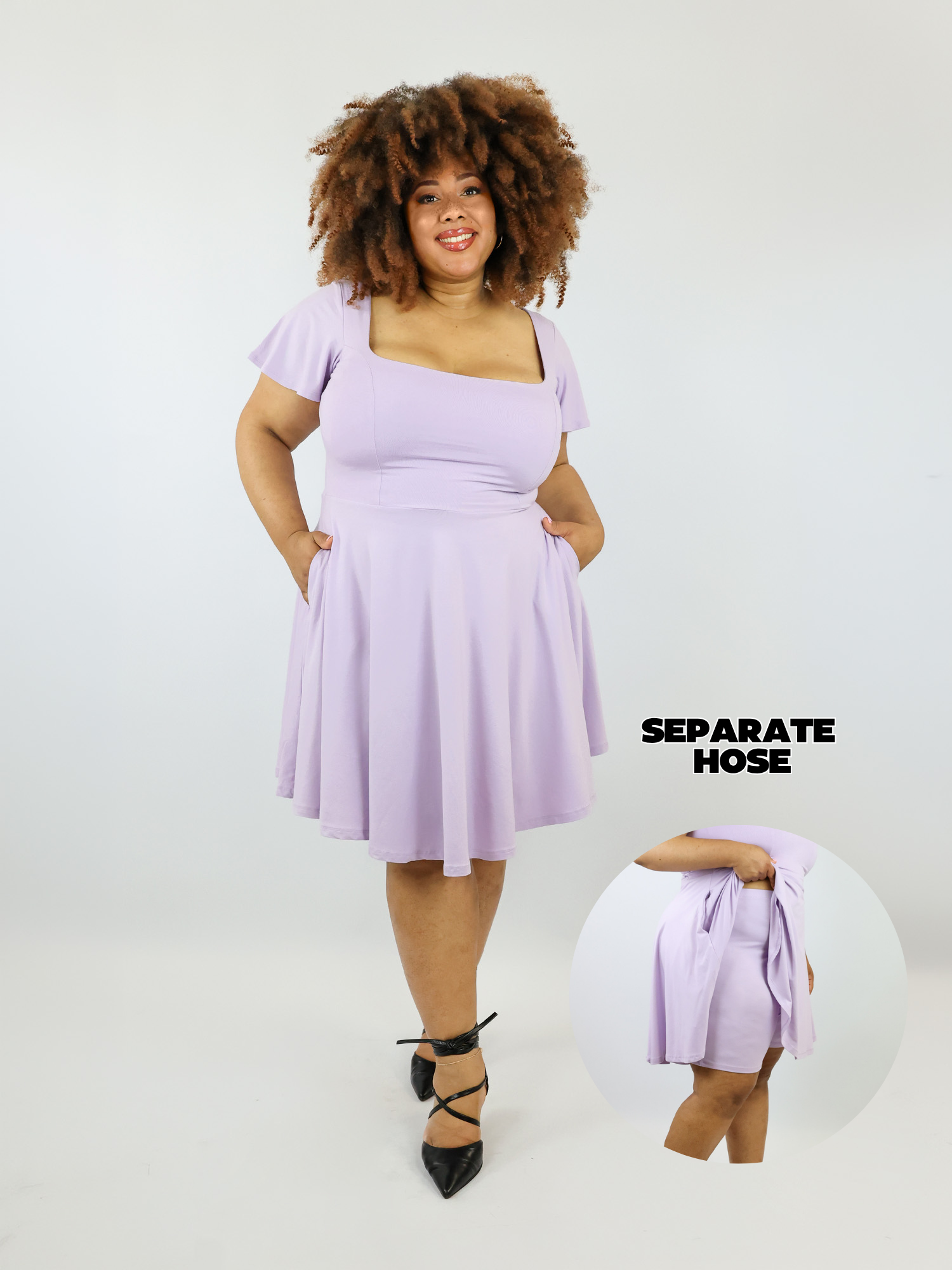 Classic Skort Kleid Ivy - Flieder