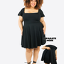 Classic Skort Kleid Ivy - Schwarz