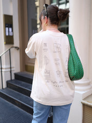 T-Shirt (Oversized) mit "Coffee lover" Motiv