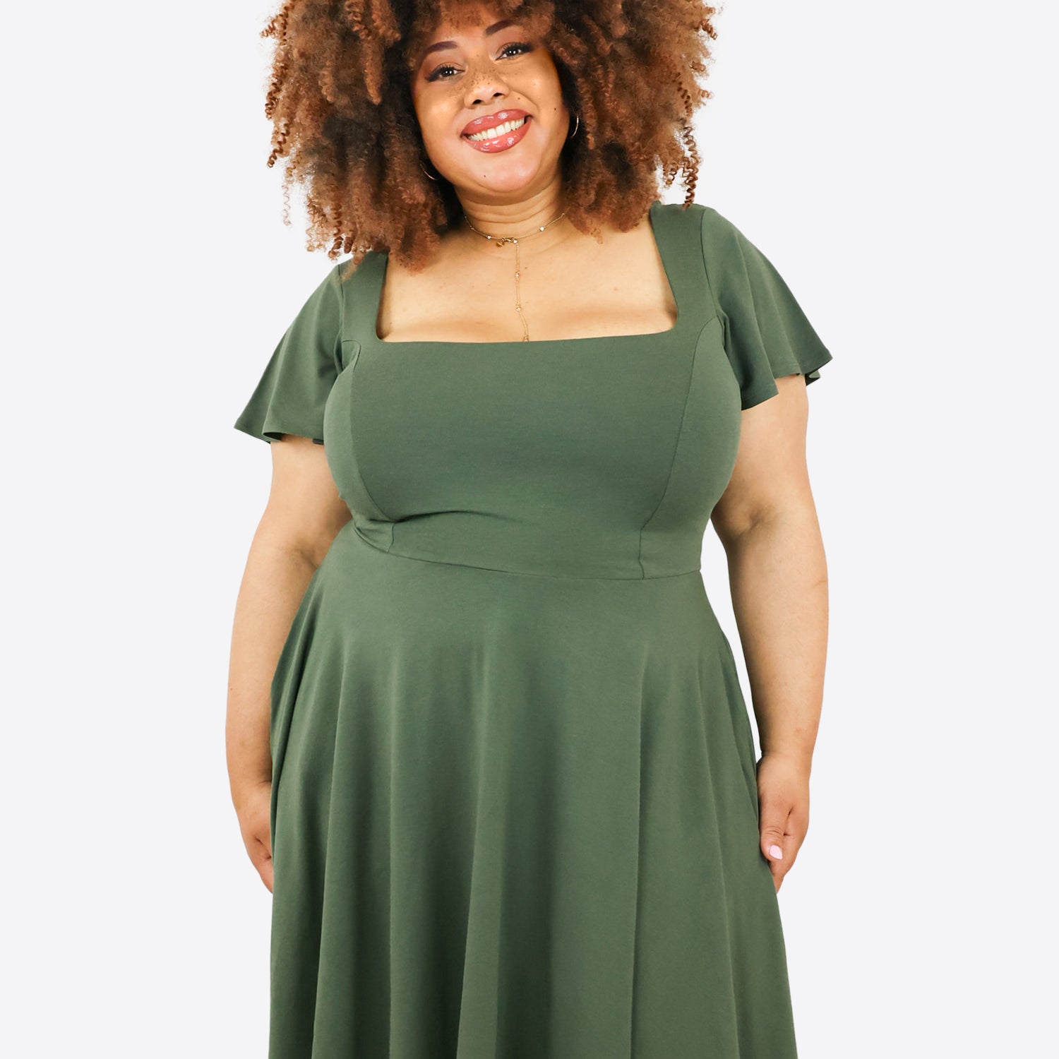 Classic Skort Kleid Ivy - Olive