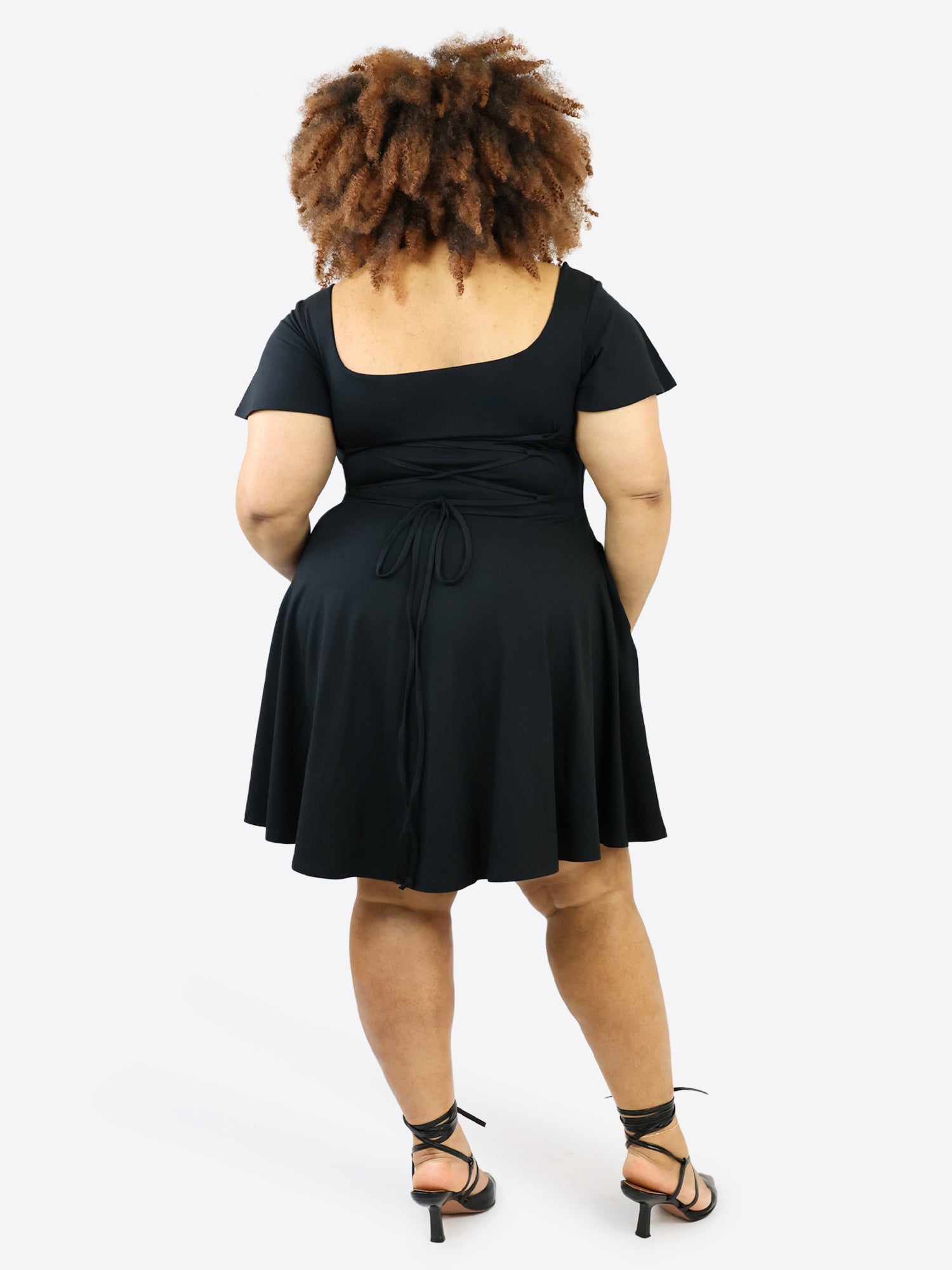 Classic Skort Kleid Ivy - Schwarz