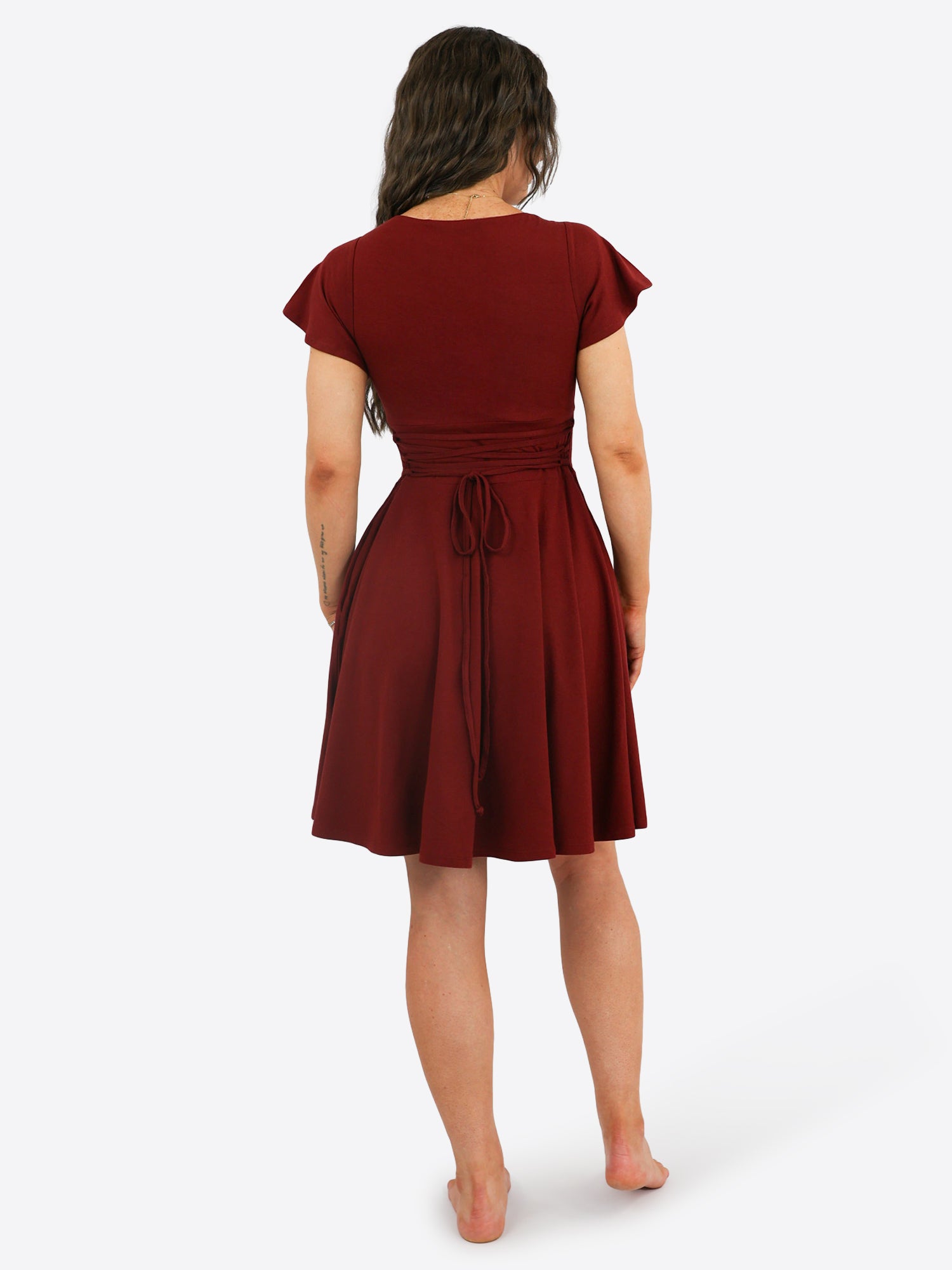 Classic Skort Kleid Linh - Bordeaux