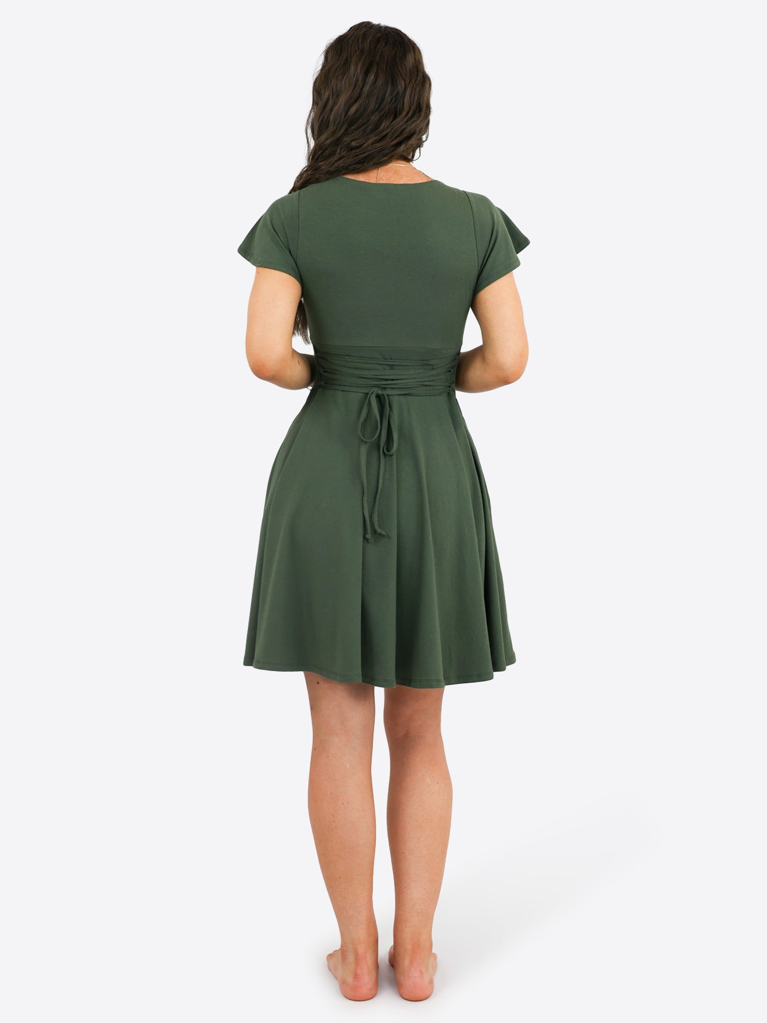 Classic Skort Kleid Linh - Olive