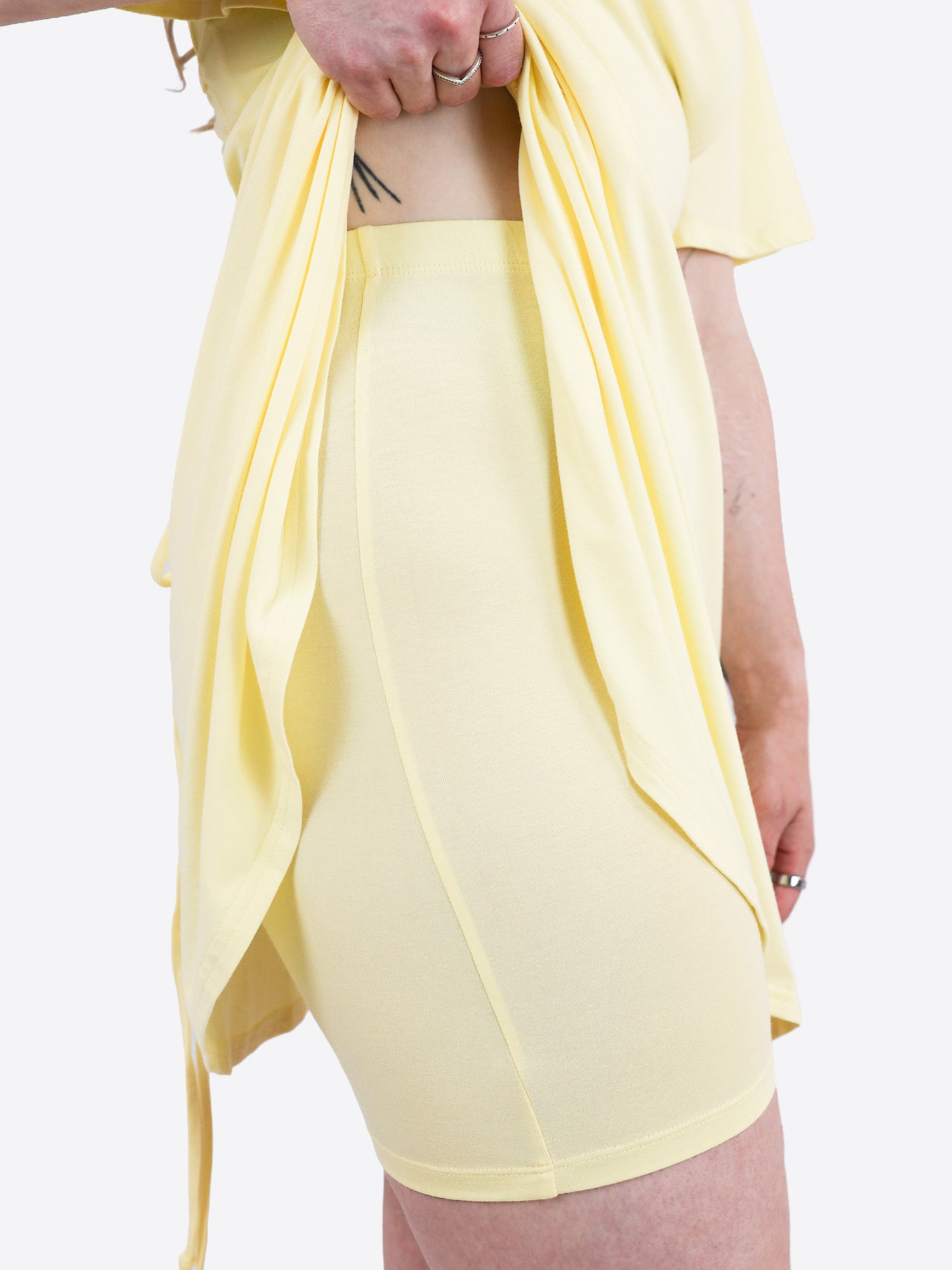 Classic Skort Kleid Mara - Pastellgelb