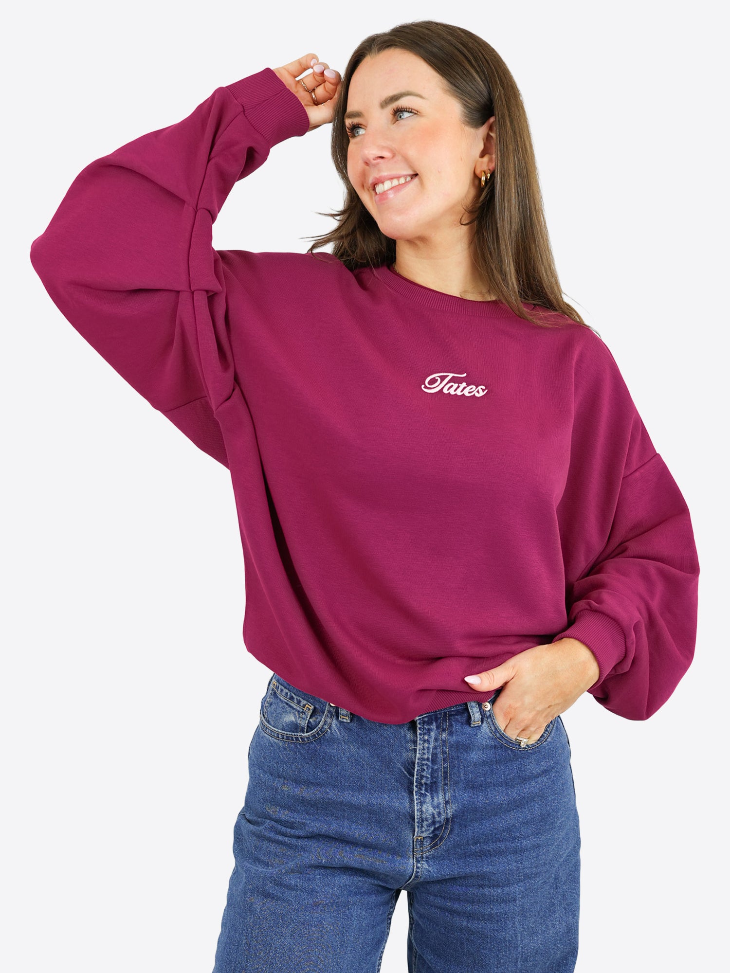 Light Sweater - Berry