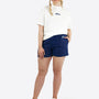 Oversized T-Shirt 2.0 – Off white mit Stick