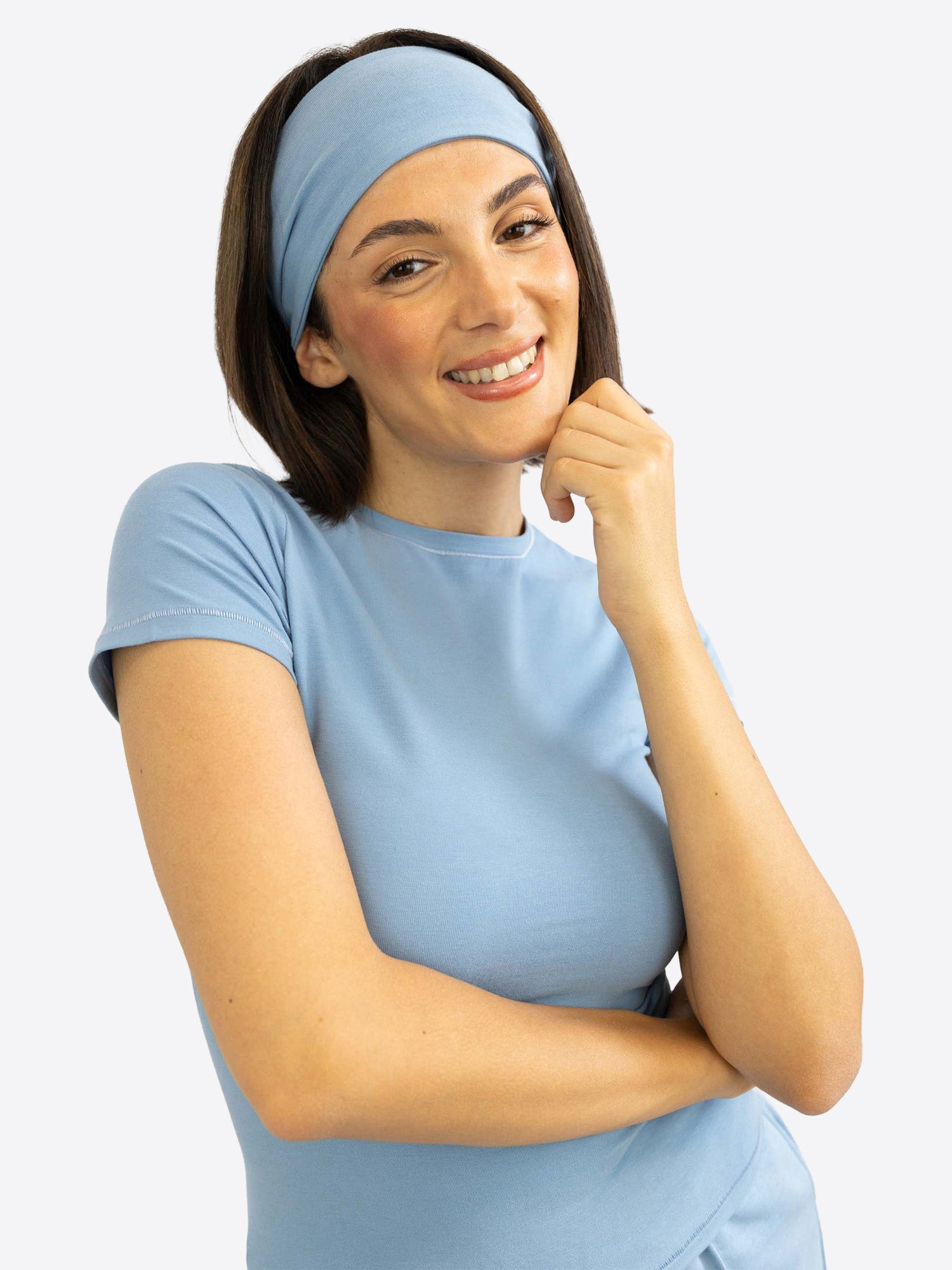 Haarband – Dusty Blue