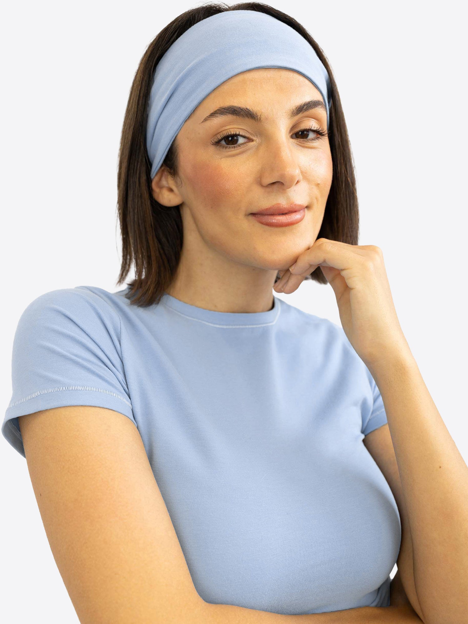 Haarband – Hellblau