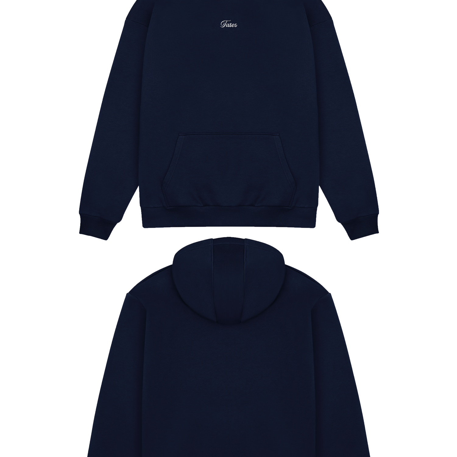 Basic (Build your own) Original Regular Waistband Hoodie 2.0 – Midnight Blue