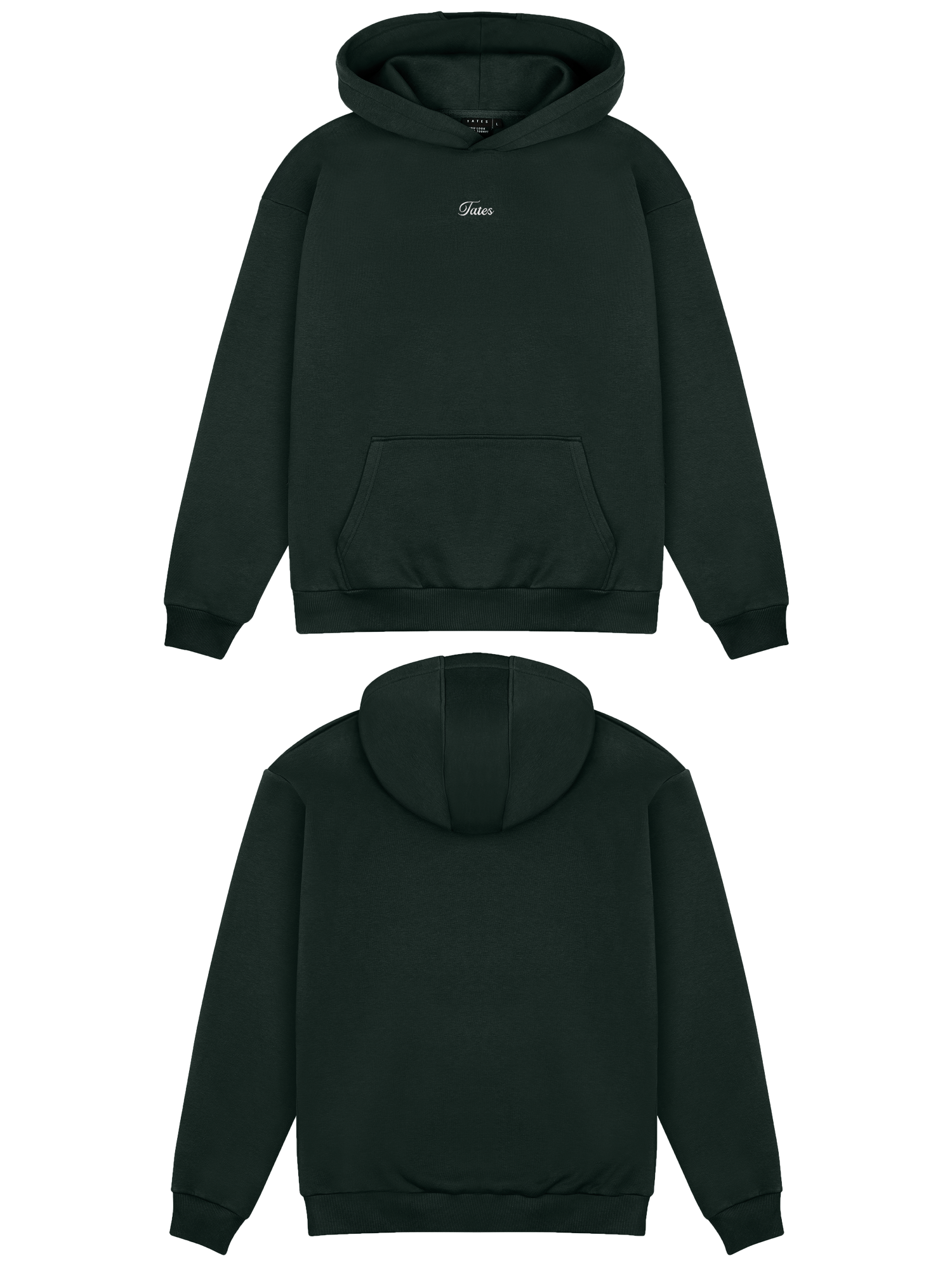 Basic (Build your own) Original Regular Waistband Hoodie 2.0 – Pine Green