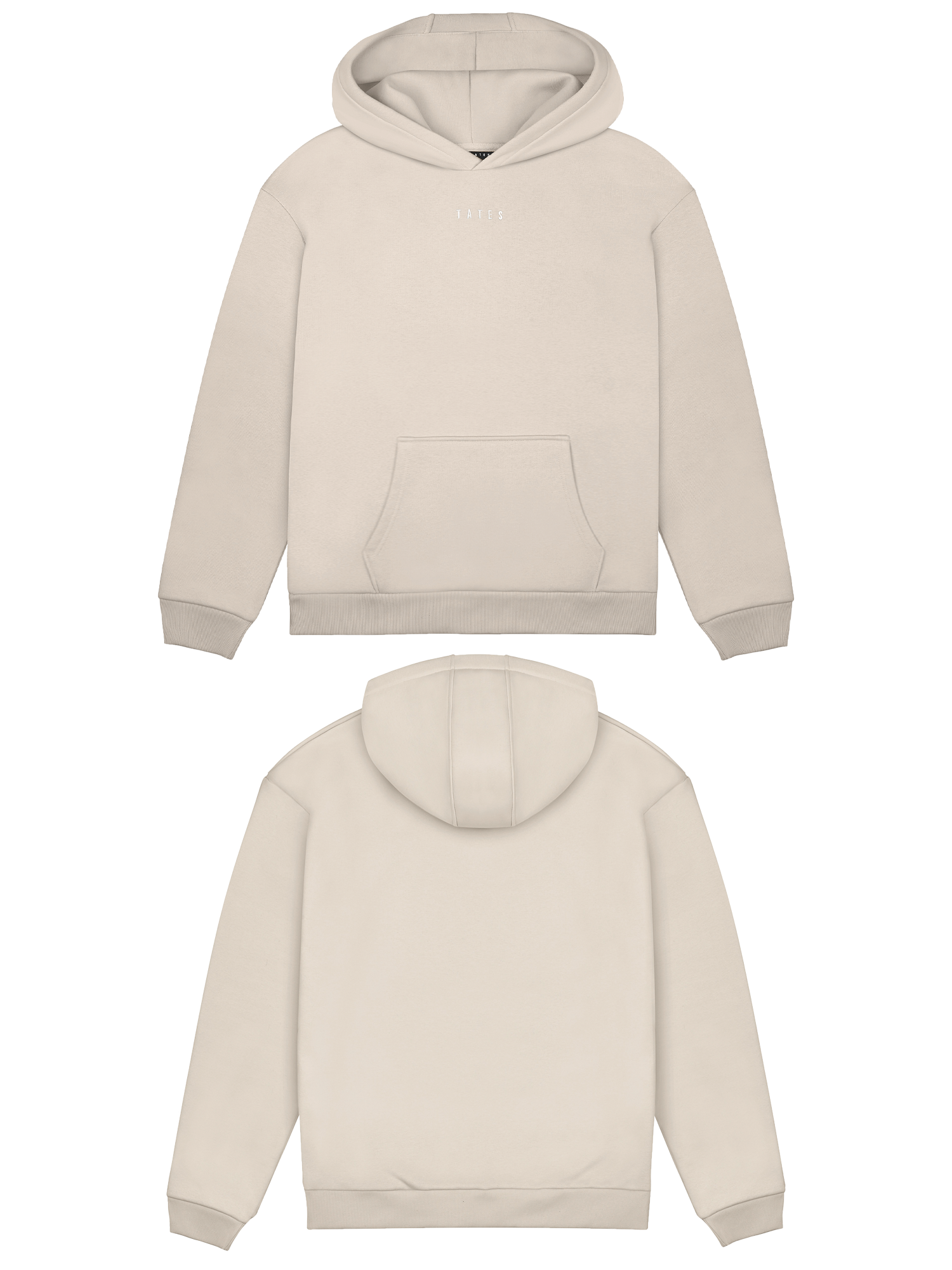 Basic (Build your own) Original Wide Waistband Hoodie 2.0 – Beige