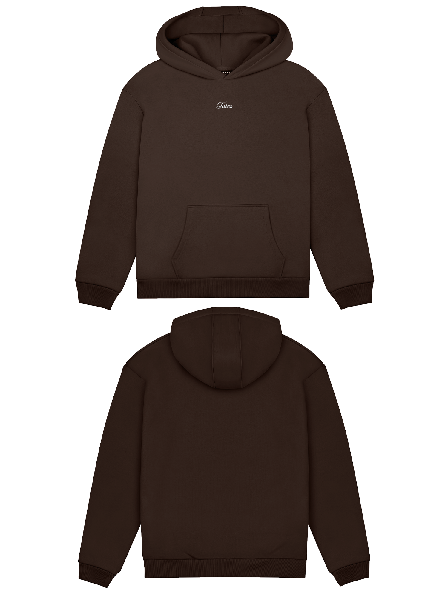 Basic (Build your own) Original Wide Waistband Hoodie 2.0 – Espresso