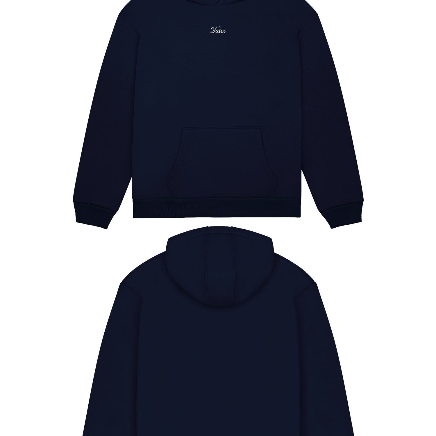Basic (Build your own) Original Wide Waistband Hoodie 2.0 – Midnight Blue