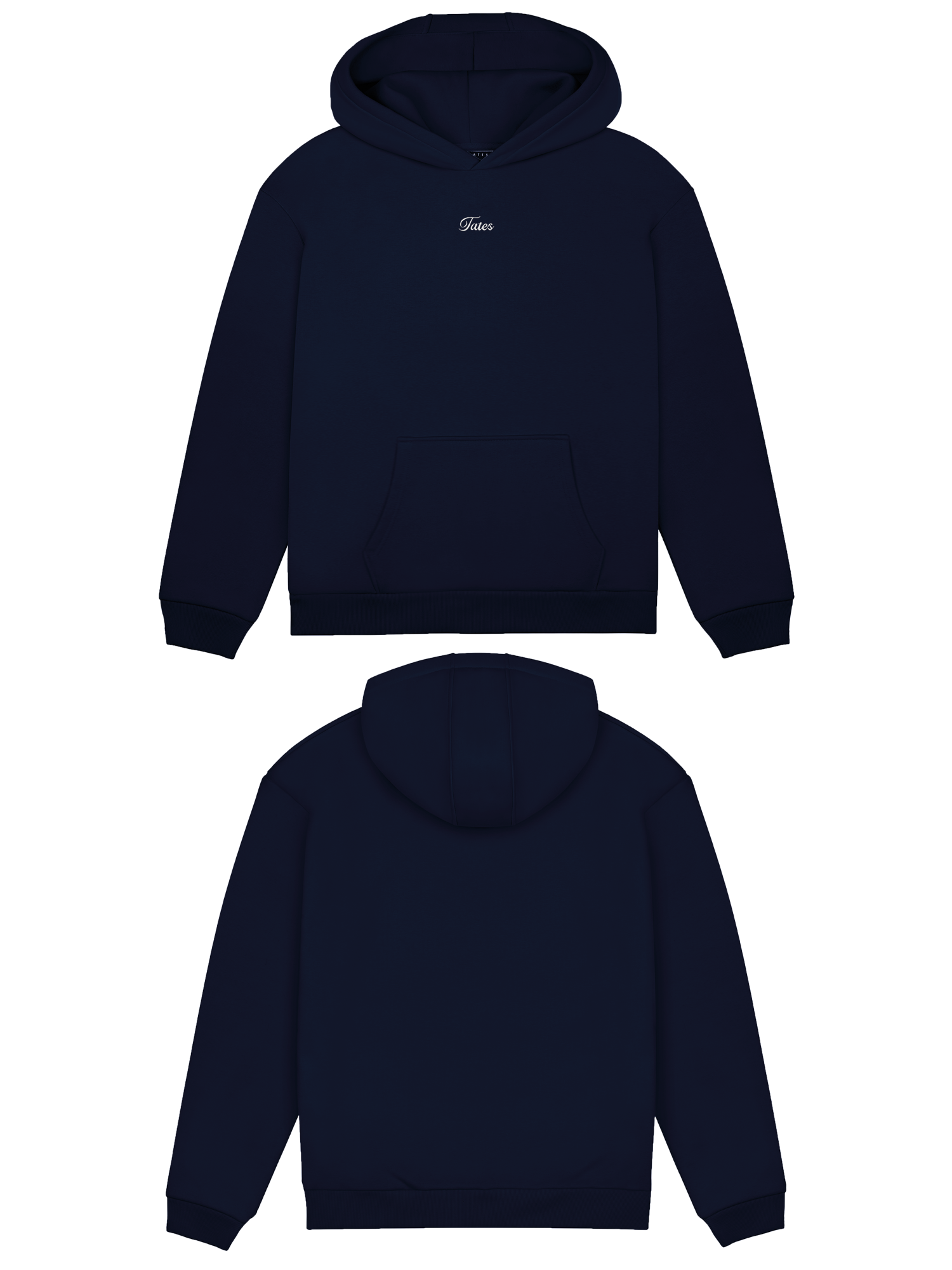 Basic (Build your own) Original Wide Waistband Hoodie 2.0 – Midnight Blue